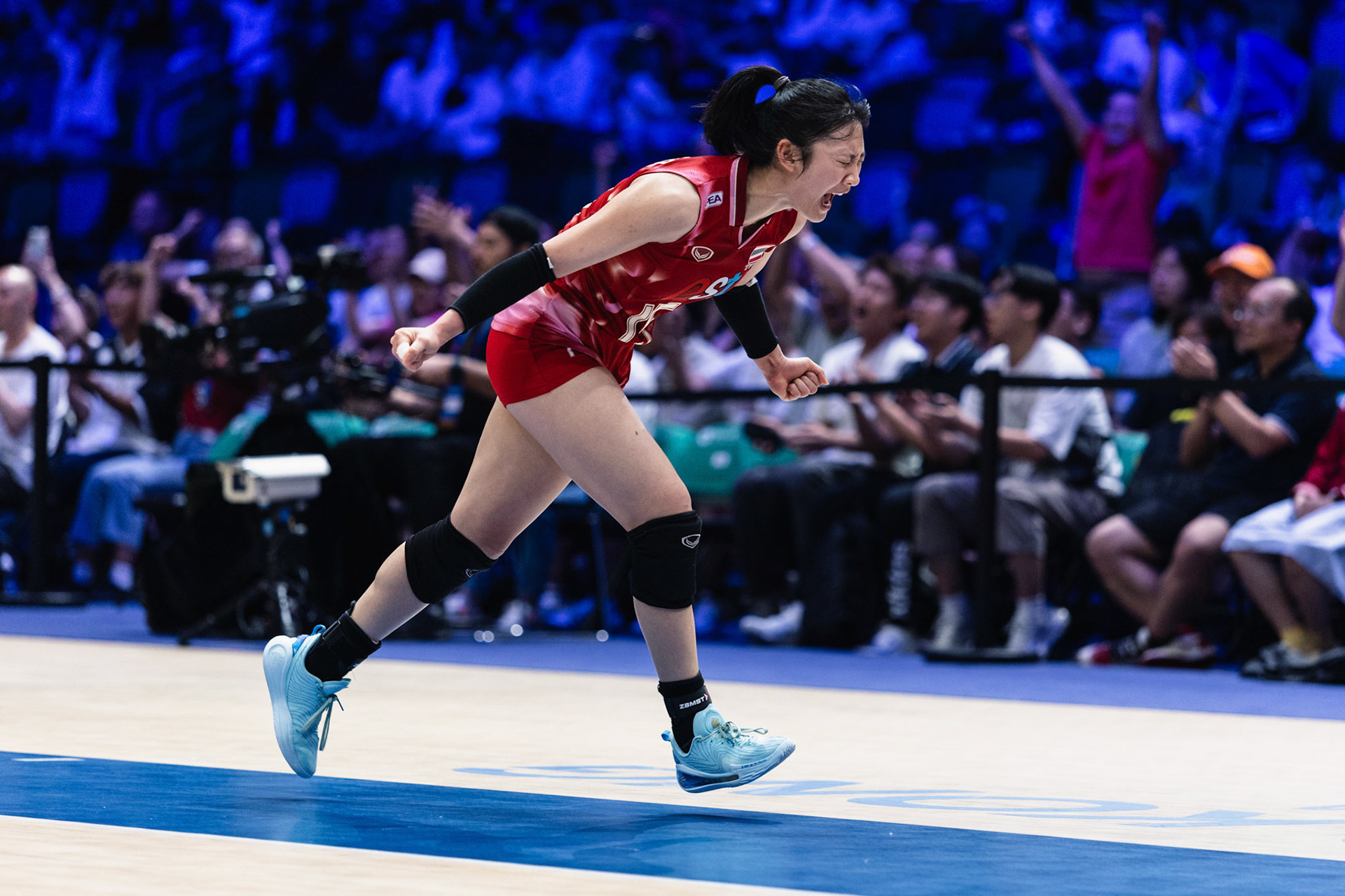 HONG KONG, China - JUNE  22:  during Volleyball Nations League Hong Kong 2025 at Kai Tak Arena on June 22, 2025 in Hong Kong, China, (Photo by Jack Ng/Pixel Images)