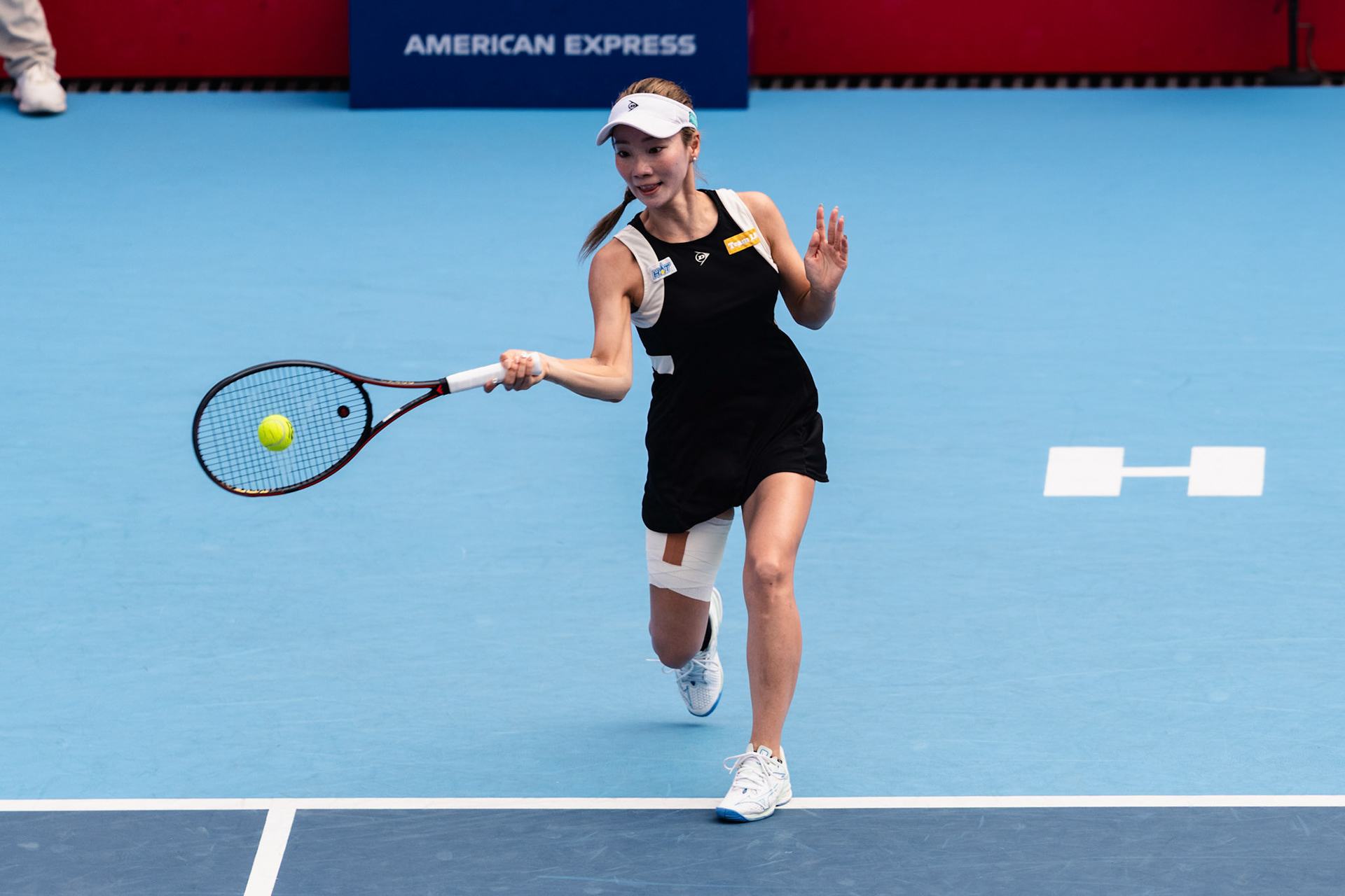 HONG KONG, China - Kamilla RAKHIMOVA and Aliaksandra SASNOVICH of Russia play against Momoko KOBORI of Japan and Peangtarn PLIPUECH of Thailand during WTA 250 - Prudential Hong Kong Tennis Open at Victoria Park Tennis Court on October 31, 2025 in Hong Kong, China, (Photo by Jack Ng/Alamy Live News)