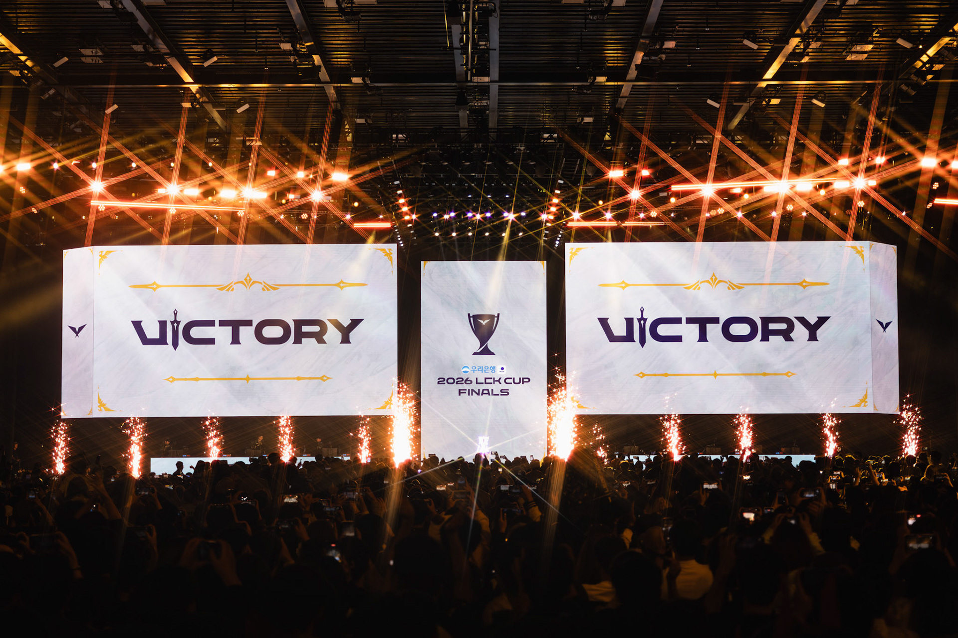 HONG KONG, China - MARCH 01: during 2026 LCK Cup Finals in Hong Kong at Kai Tak Arena on March 1, 2026 in Hong Kong, China, (Photo by Jack Ng/Alamy Live News)