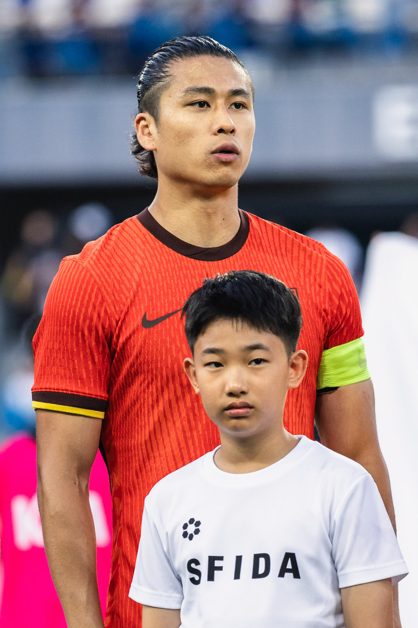 YONGIN, South Korea - JULY  12:  during EAFF E-1 Football Championship - Japan vs China at Yongin Mireu Stadium on July 12, 2025 in Yongin, South Korea, (Photo by Jack Ng/Pixel Images)