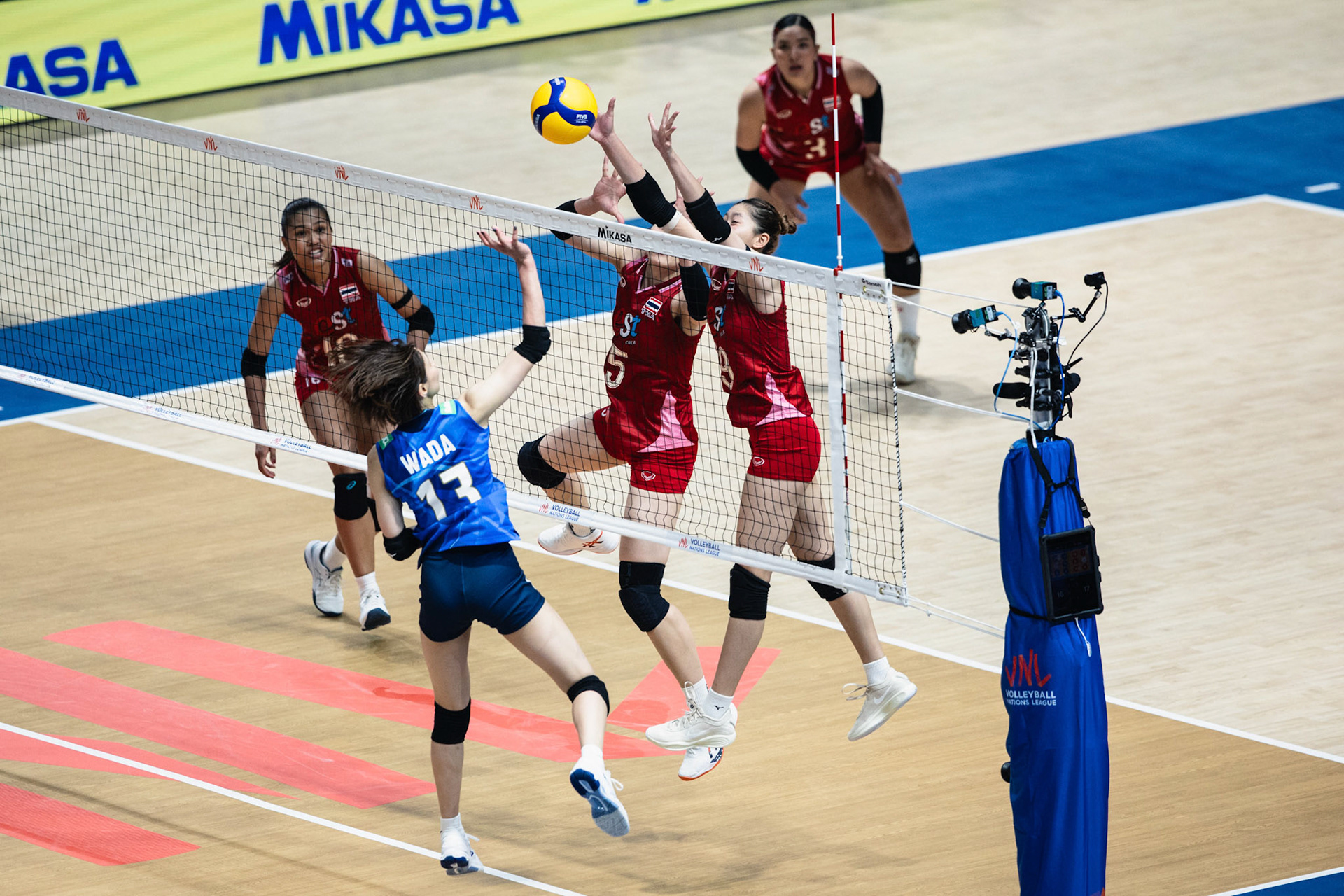 HONG KONG, China - JUNE  18:  during Volleyball Nations League Hong Kong 2025 at Kai Tak Arena on June 18, 2025 in Hong Kong, China, (Photo by Jack Ng/Pixel Images)