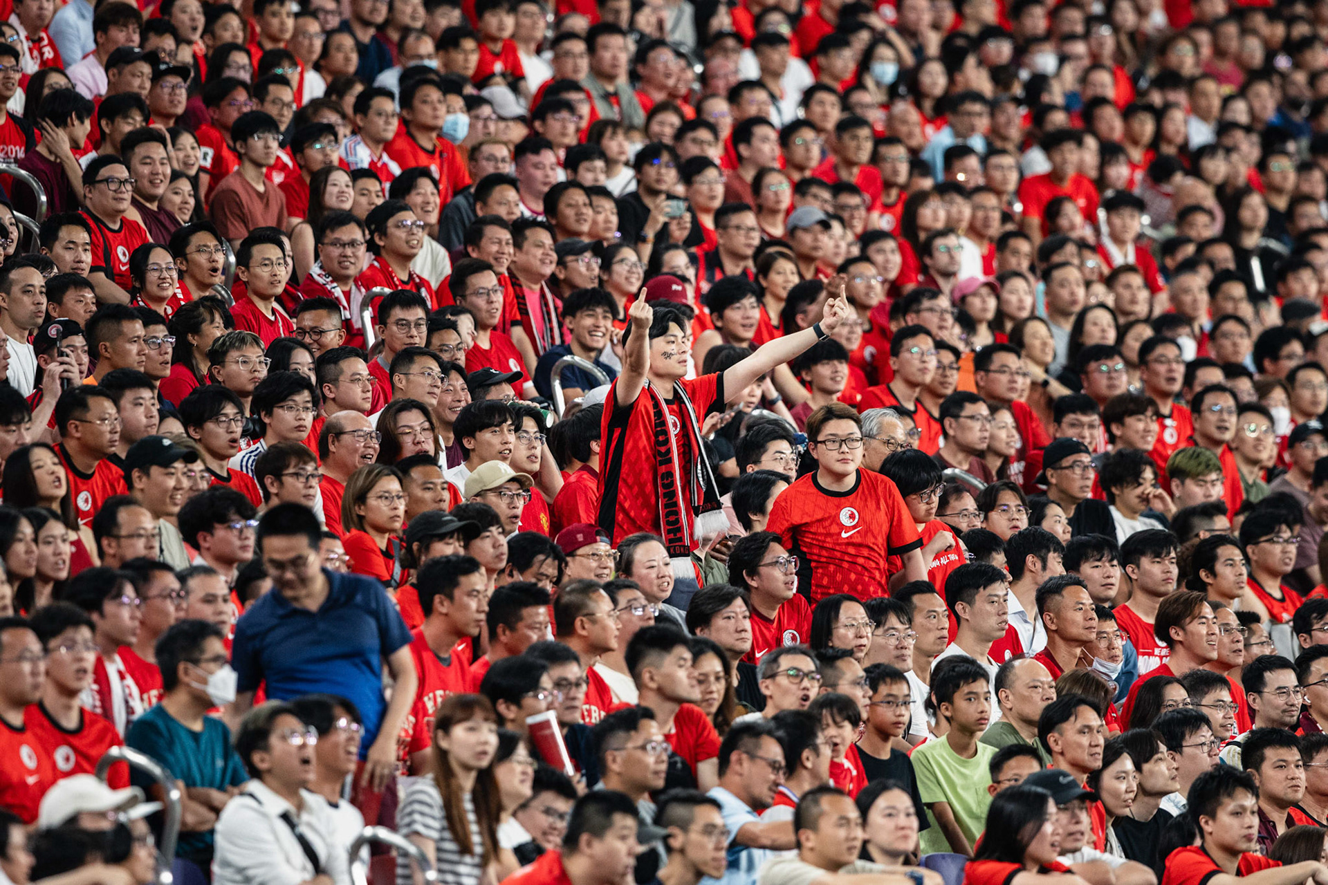 HONG KONG, China - JUNE  10:  during 2027 Asian Cup Qualifers - Hong Kong, China vs India at Kai Tak Stadium on June 10, 2025 in Hong Kong, China, (Photo by Jack Ng/Pixel Images)
