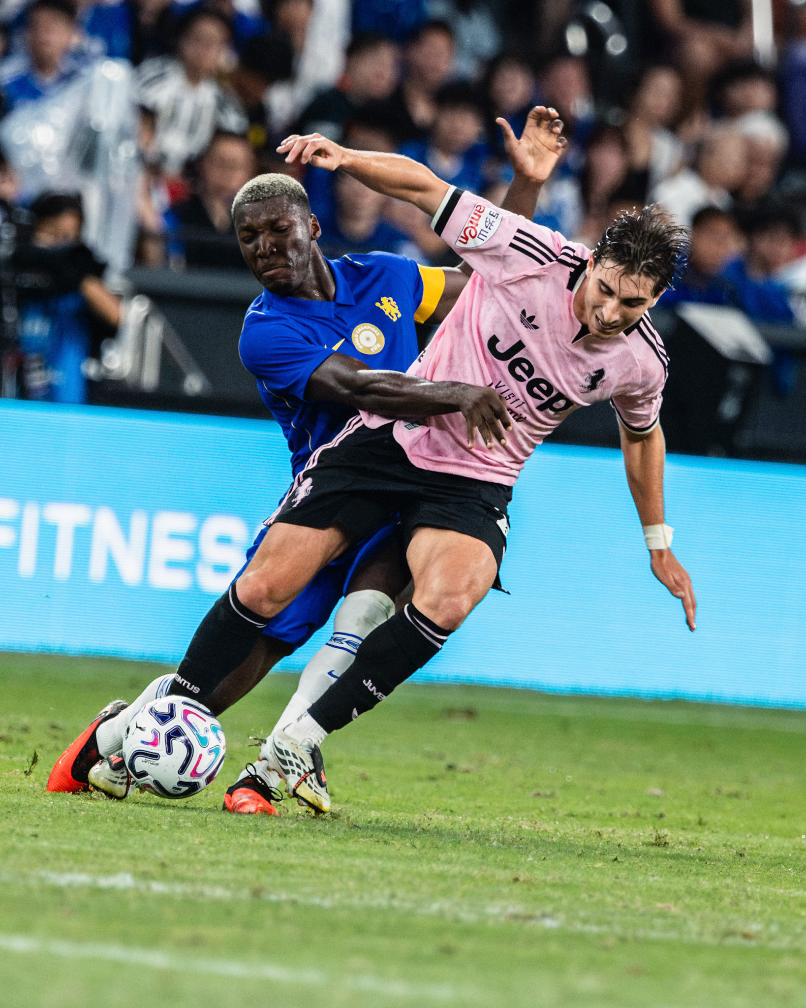 HONG KONG, China - AUGUST  05: Moises Caicedo (No. 25) of Chelsea in action during Hong Kong Football Festival (HKFF) 2026 - Chelsea vs Juventus at Kai Tak Stadium on August 5, 2026 in Hong Kong, China, (Photo by Jack Ng/Alamy Live News)