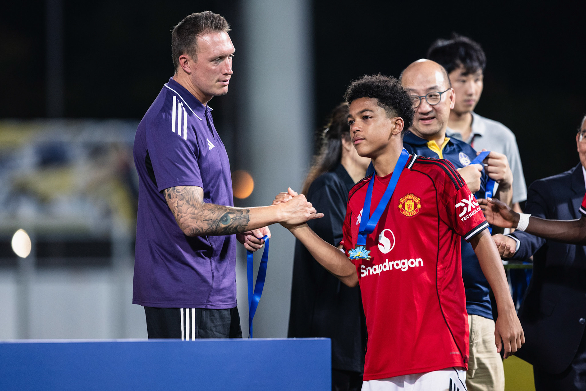 HONG KONG, China - AUGUST  15:  during JC Youth Football Academy Summit at Mong Kok Stadium on August 15, 2025 in Hong Kong, China, (Photo by Jack Ng/Jack8th.com)