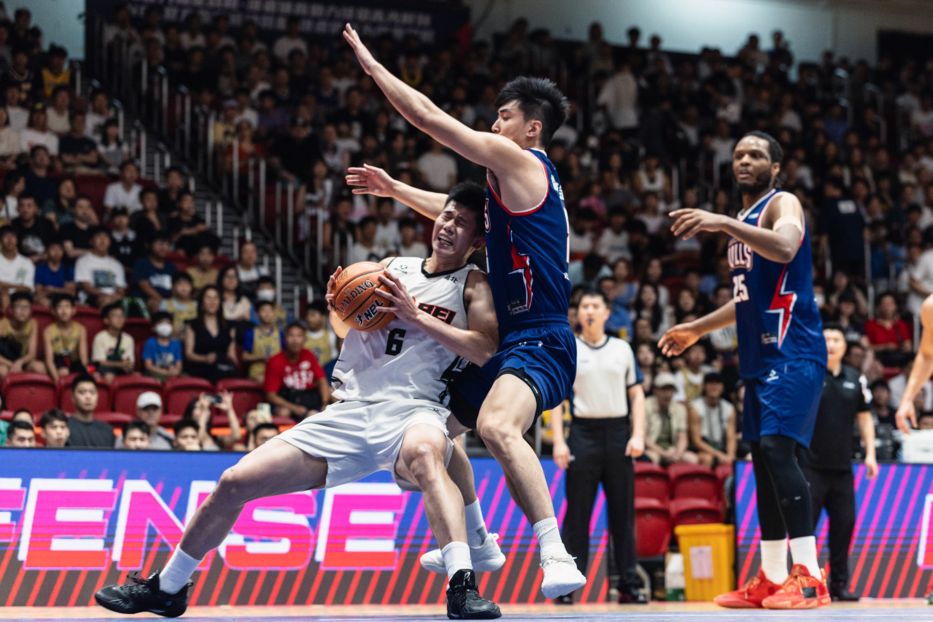 HONG KONG, China - AUGUST  07:  during NBL 2025 Hong Kong Bulls vs Hubei Wenlv at Southorn Stadium on August 7, 2025 in Hong Kong, China, (Photo by Jack Ng/NH_FOTO)