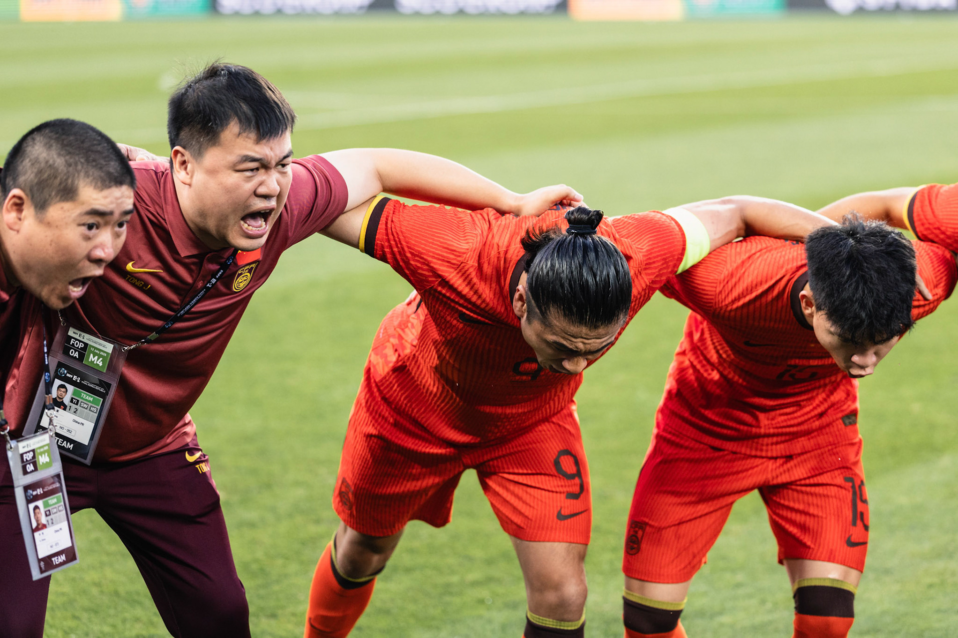 YONGIN, South Korea - JULY  12:  during EAFF E-1 Football Championship - Japan vs China at Yongin Mireu Stadium on July 12, 2025 in Yongin, South Korea, (Photo by Jack Ng/Pixel Images)