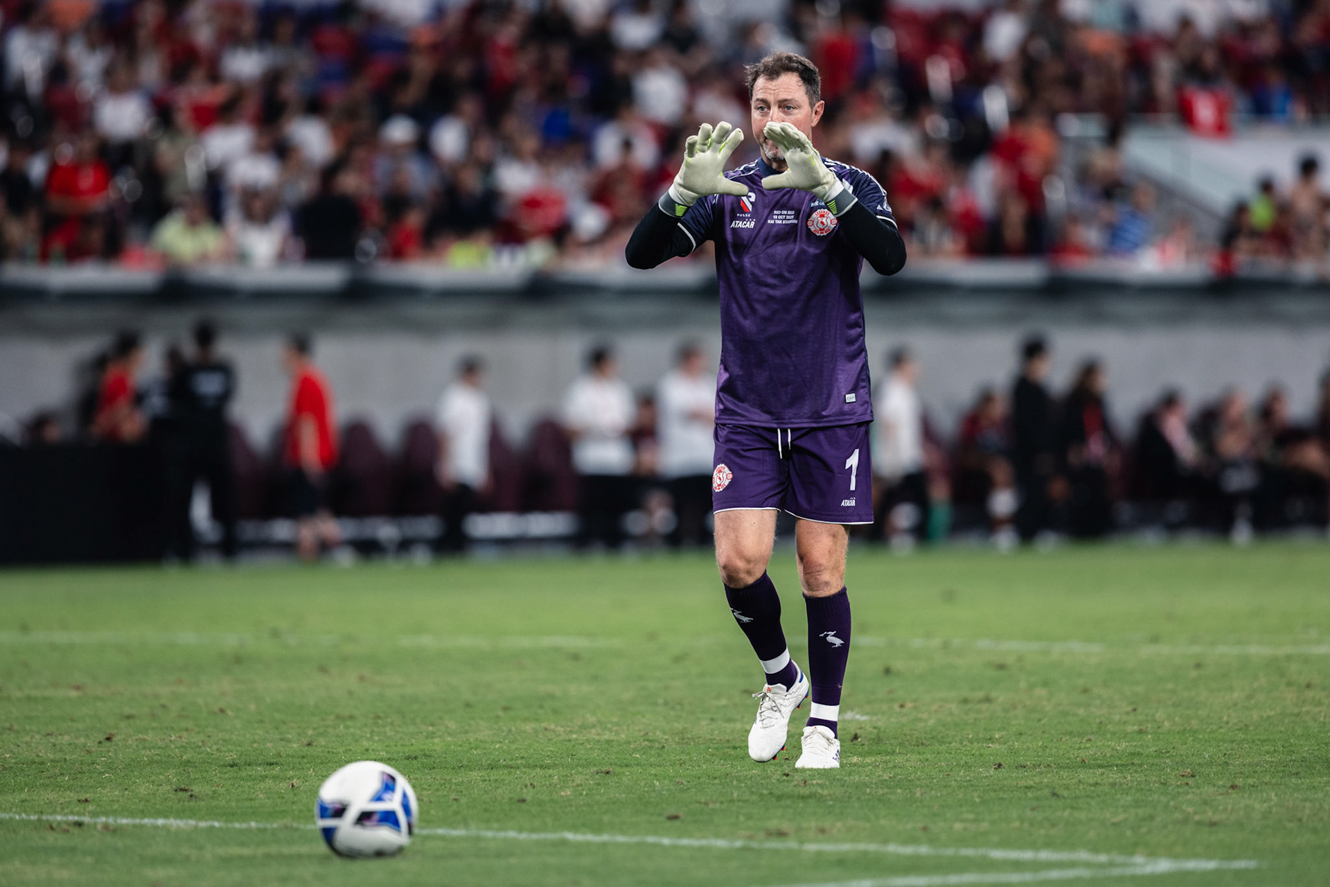 Kai Tak Stadium, HONG KONG, China - OCTOBER 18:  during Red on Red 2025 at Kai Tak Stadium on October 18, 2025 in Hong Kong, China, (Photo by Jack Ng/Jack Ng/Alamy Live News)