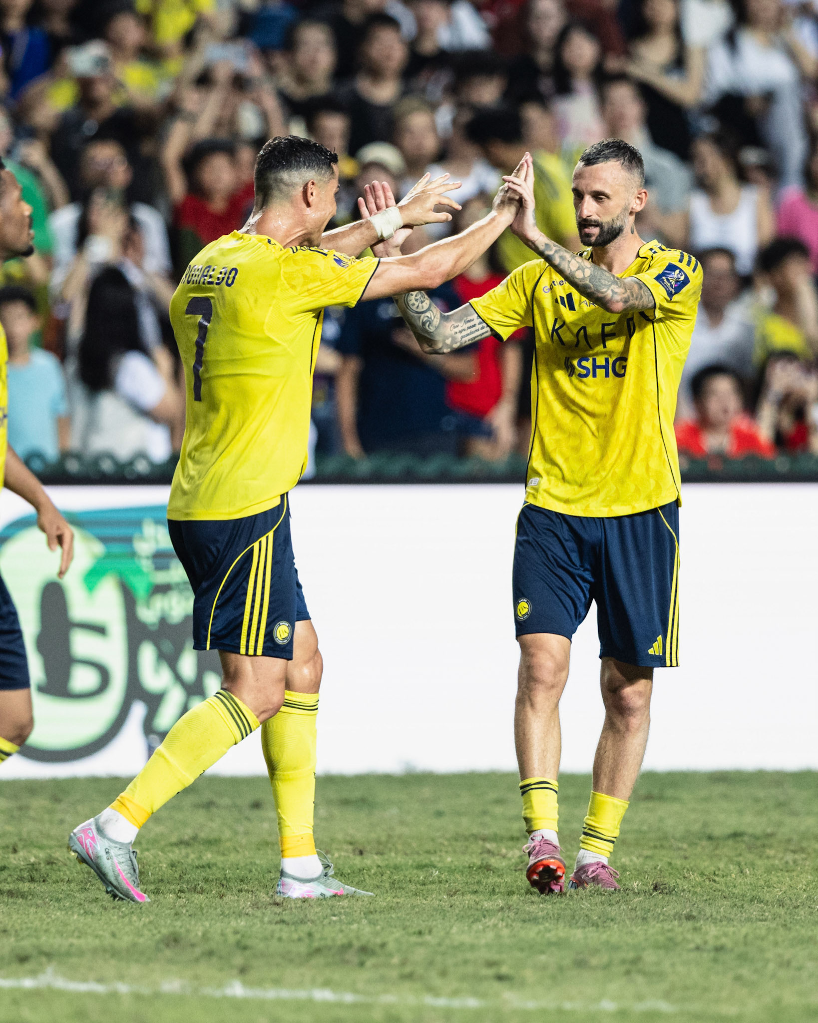 HONG KONG, China - AUGUST  23:  during Saudi Super Cup Final - Al-Nassr vs Al-Ahli at Hong Kong Stadium on August 23, 2025 in Hong Kong, China, (Photo by Jack Ng/Jack8th.com)