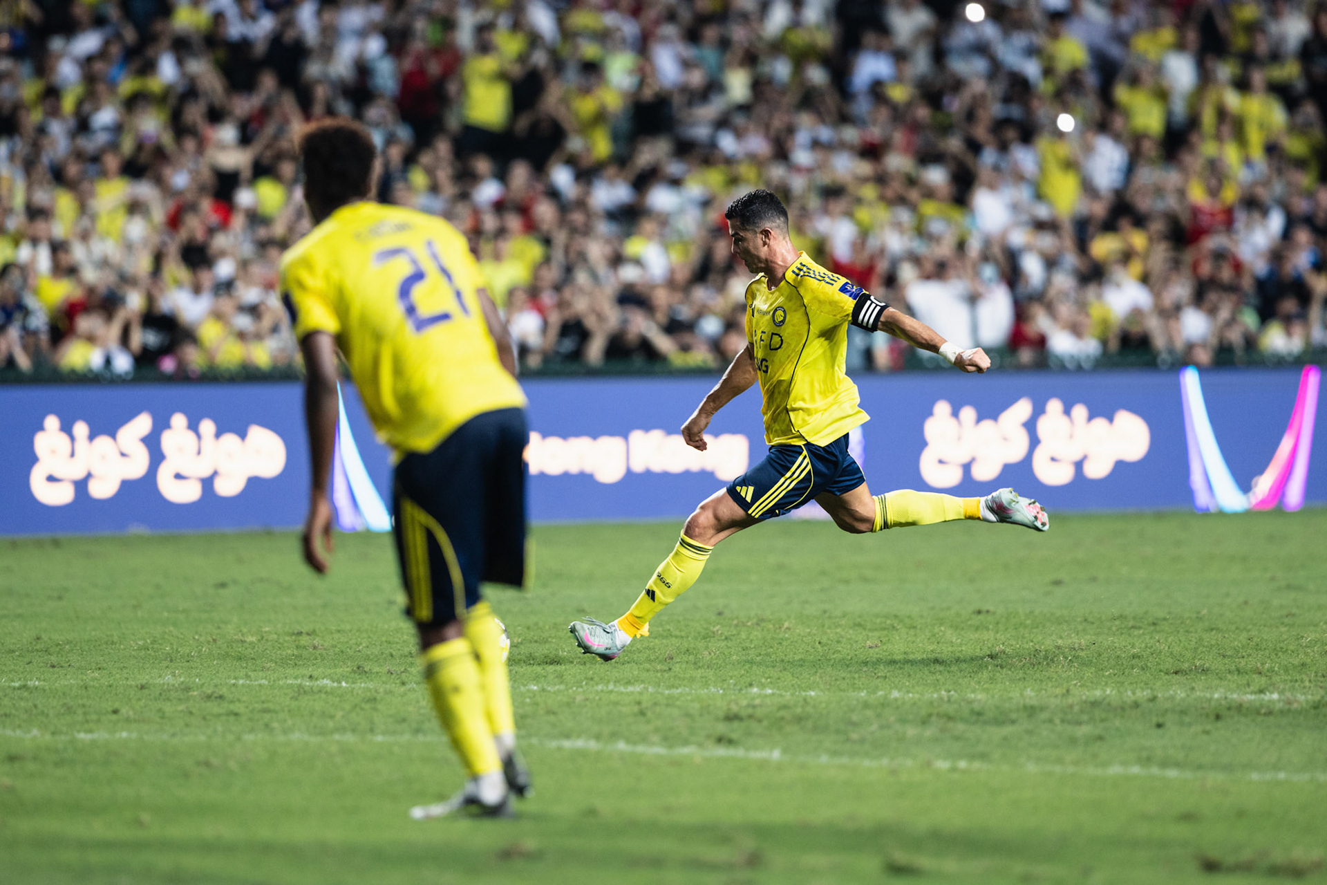 HONG KONG, China - AUGUST  19:  during Saudi Super Cup at Hong Kong Stadium on August 19, 2025 in Hong Kong, China, (Photo by Jack Ng/Jack8th.com)