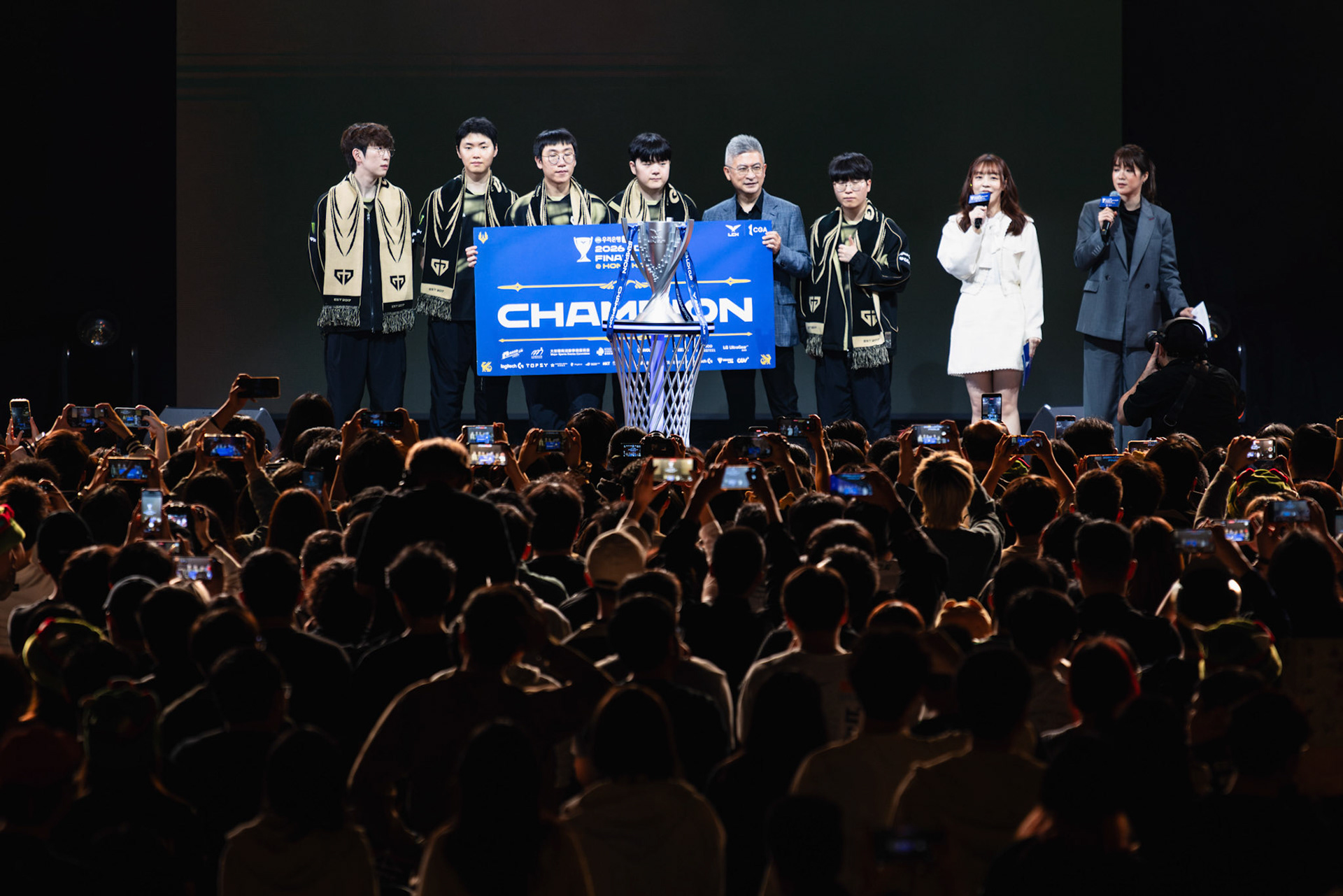 HONG KONG, China - MARCH 01: during 2026 LCK Cup Finals in Hong Kong at Kai Tak Arena on March 1, 2026 in Hong Kong, China, (Photo by Jack Ng/Alamy Live News)