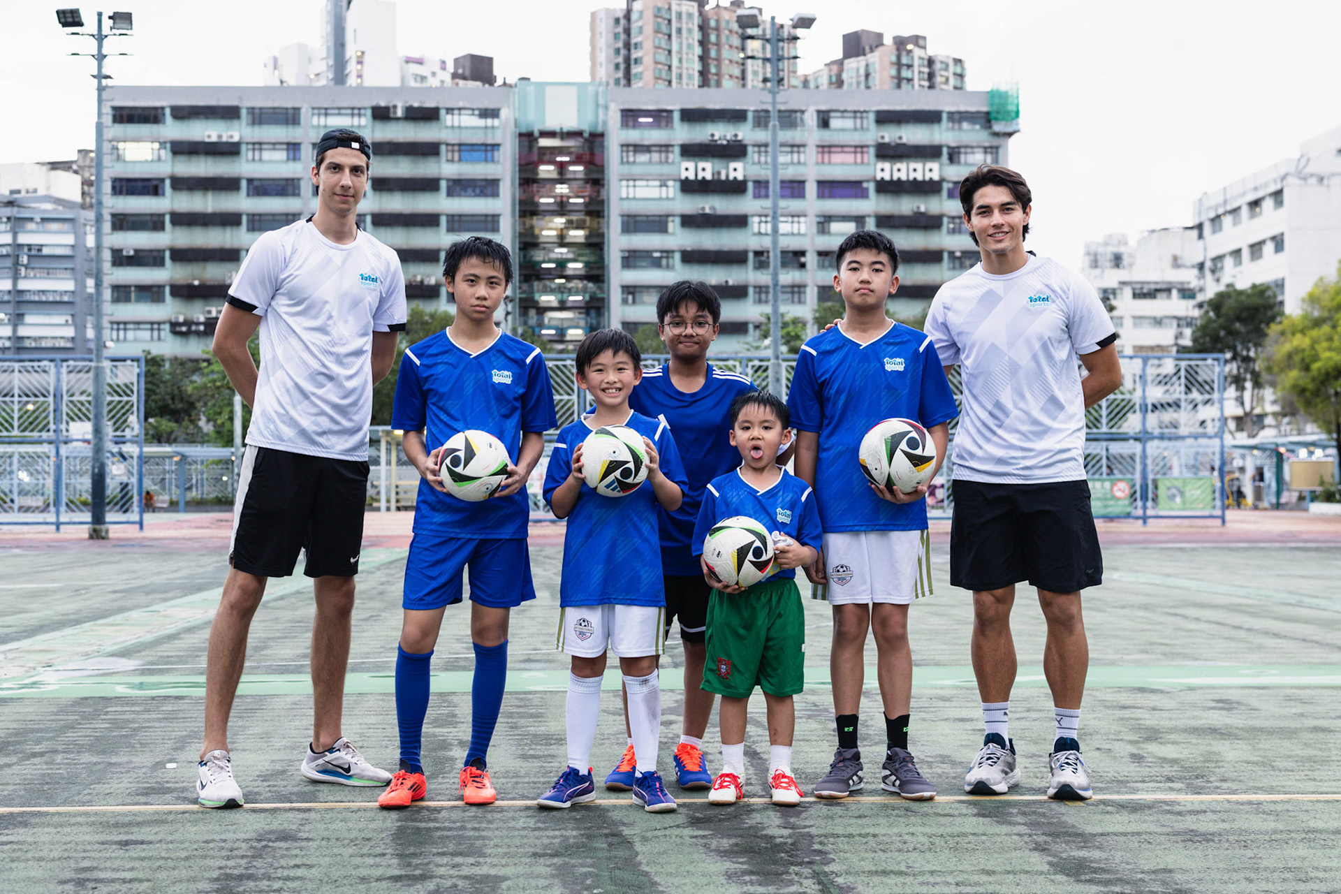 HONG KONG, China - AUGUST  18:  during Total Sports Academy Football Training at Yuen Long on August 18, 2025 in Hong Kong, China, (Photo by Jack Ng/Jack8th.com)