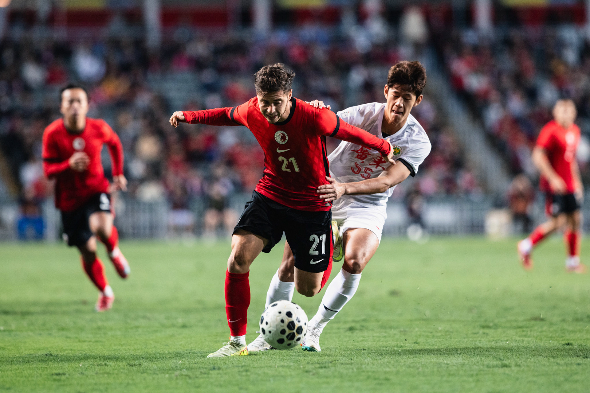 HONG KONG, China - DECEMBER 28: during 44th Guangdong - Hong Kong Cup, match between Hong Kong and Guangdong at Hong Kong Stadium on December 28, 2025 in Hong Kong, China, (Photo by Jack Ng/Alamy Live News)
