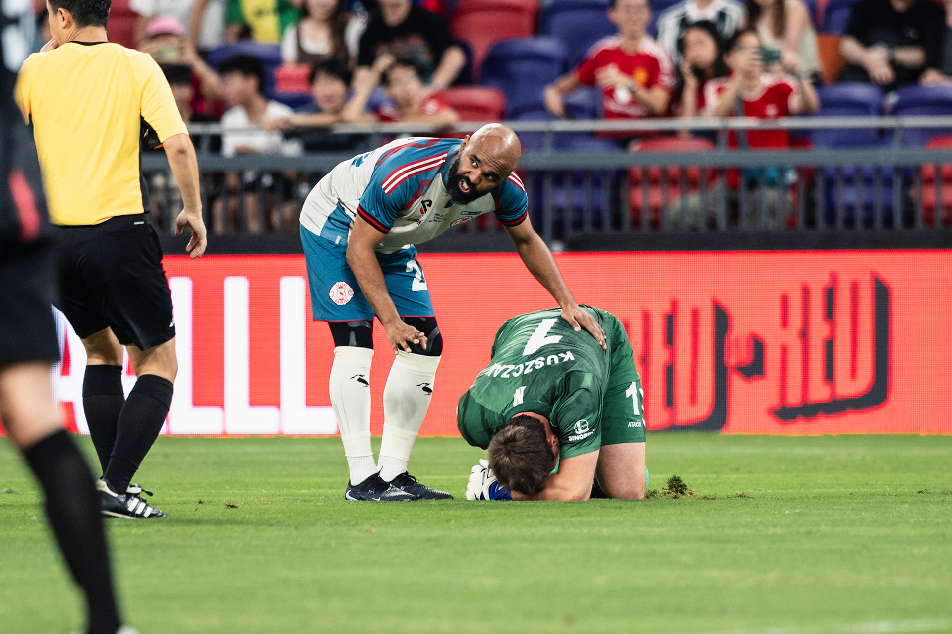 Kai Tak Stadium, HONG KONG, China - OCTOBER 18:  during Red on Red 2025 at Kai Tak Stadium on October 18, 2025 in Hong Kong, China, (Photo by Jack Ng/Jack Ng/Alamy Live News)