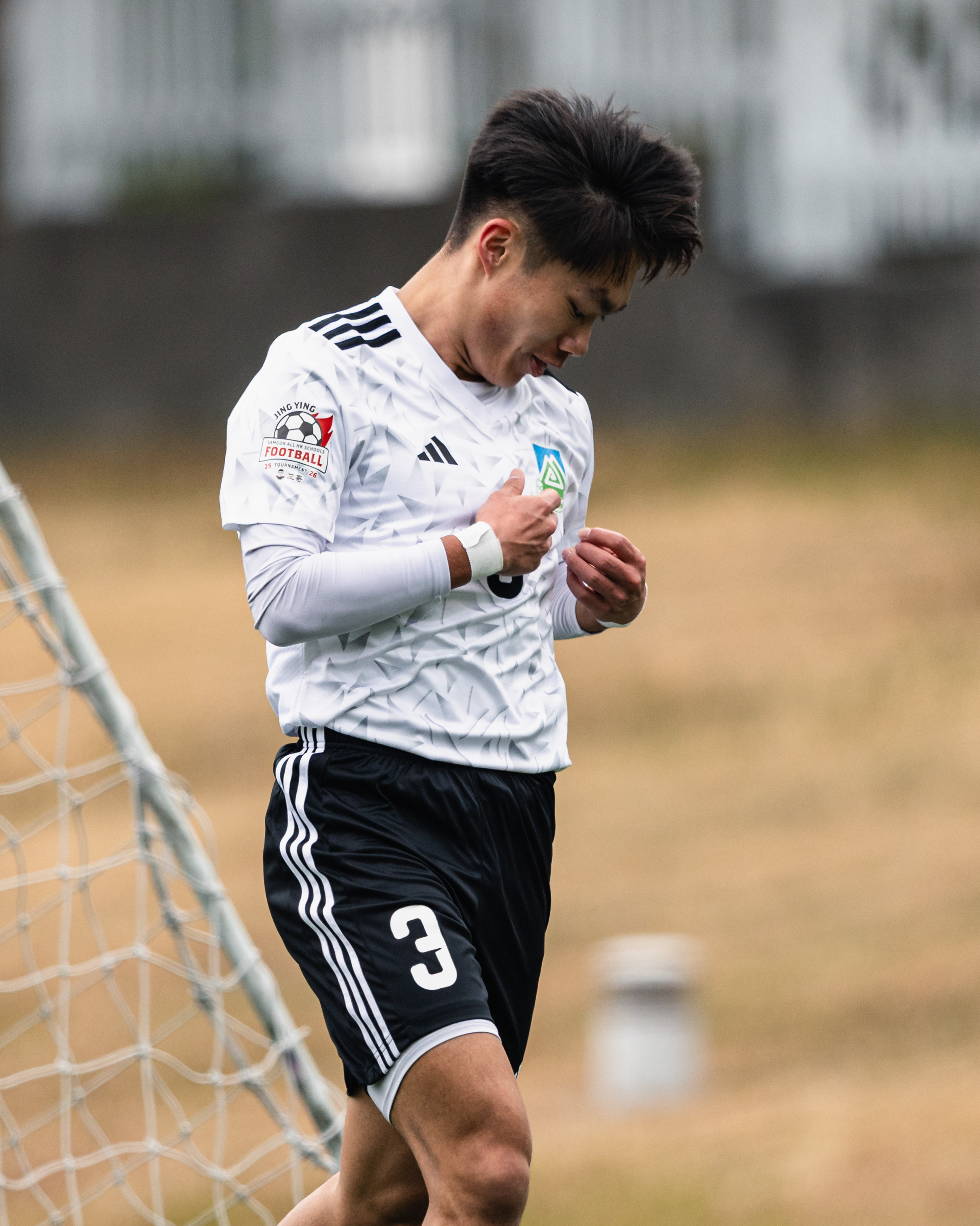 HONG KONG, China - FEBRUARY 09: during SamGor All Hong Kong Schools Jing Ying Football Tournament 2025-26 - Lam Tai Fai College vs Hong Kong International School at Po Kong Village Road Park Artificial Turf Soccer Pitch on February 9, 2026 in Hong Kong, China, (Photo by Jack Ng/)