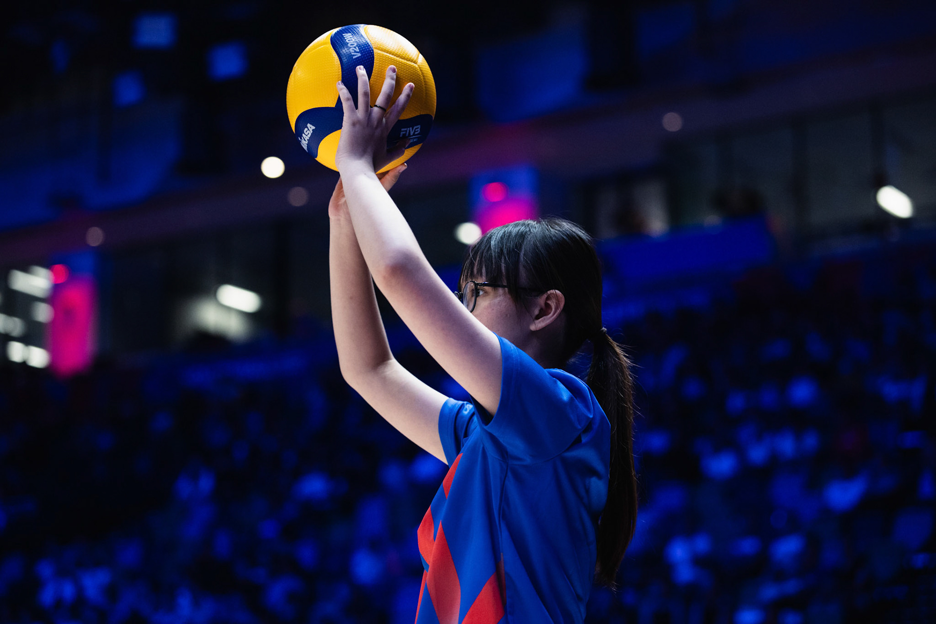 HONG KONG, China - JUNE  18:  during Volleyball Nations League Hong Kong 2025 at Kai Tak Arena on June 18, 2025 in Hong Kong, China, (Photo by Jack Ng/Pixel Images)