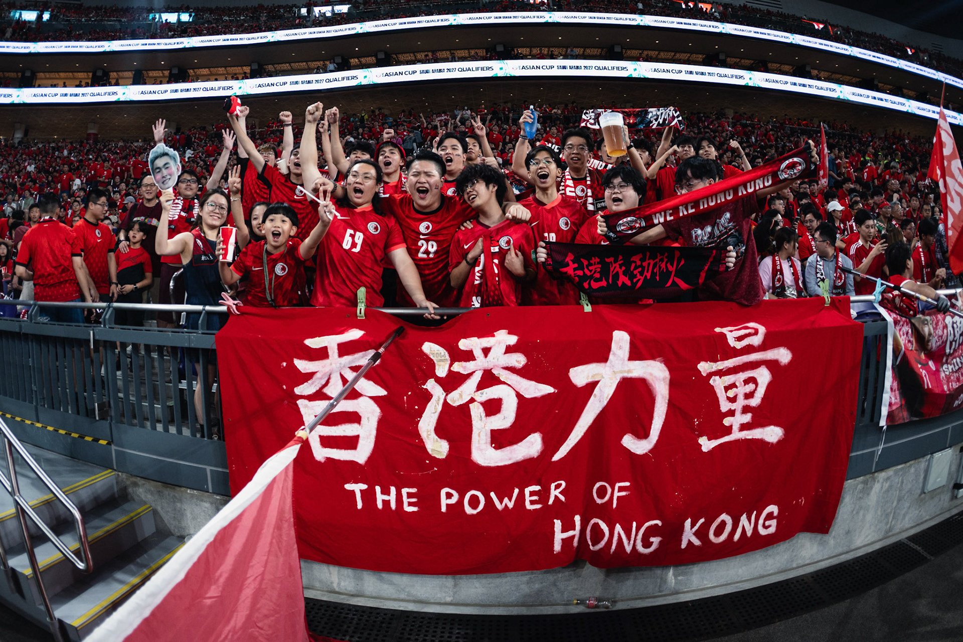 HONG KONG, China - OCTOBER  14:  during 2027 Asian Cup Qualifers - Hong Kong, China vs Bangladesh at Kai Tak Stadium on October 14, 2025 in Hong Kong, China, (Photo by Jack Ng/Pixel Images)