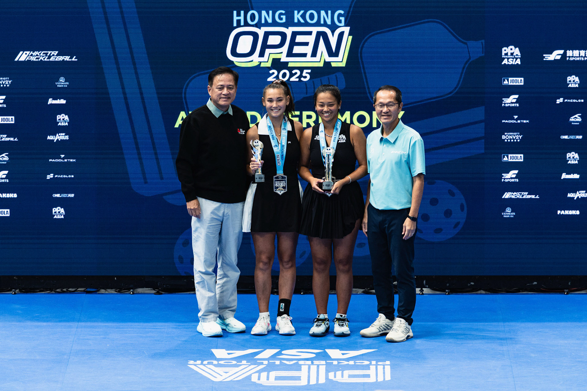 HONG KONG, China - AUGUST  24:  during Pickleball Tour Asia - Hong Kong Open 2025 at Kai Tak Arena on August 24, 2025 in Hong Kong, China, (Photo by Jack Ng/Jack8th.com)