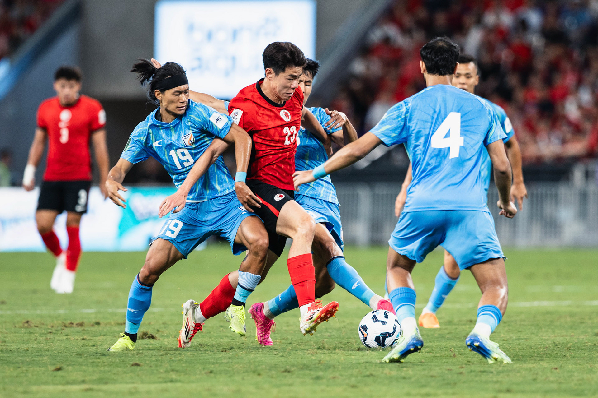 HONG KONG, China - JUNE  10:  during 2027 Asian Cup Qualifers - Hong Kong, China vs India at Kai Tak Stadium on June 10, 2025 in Hong Kong, China, (Photo by Jack Ng/Pixel Images)