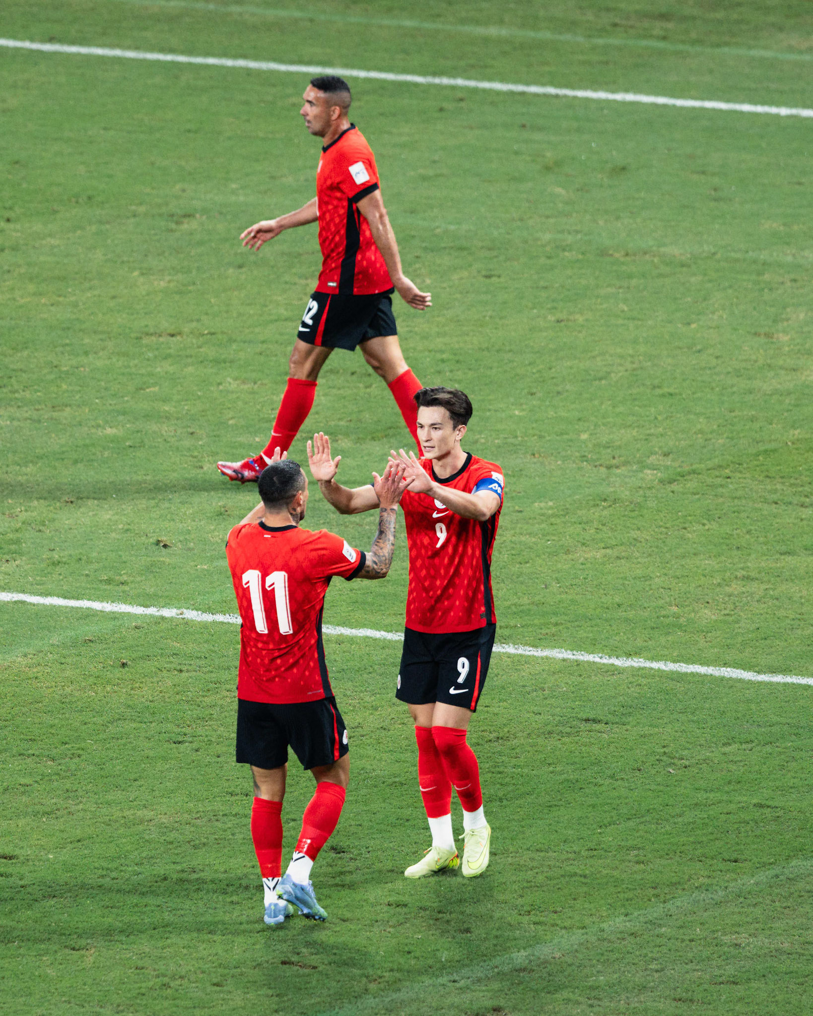 HONG KONG, China - NOVEMBER  18:  during 2027 Asian Cup Qualifers - Hong Kong, China vs Singapore at Kai Tak Stadium on November 18, 2025 in Hong Kong, China, (Photo by Jack Ng/Pixel Images)