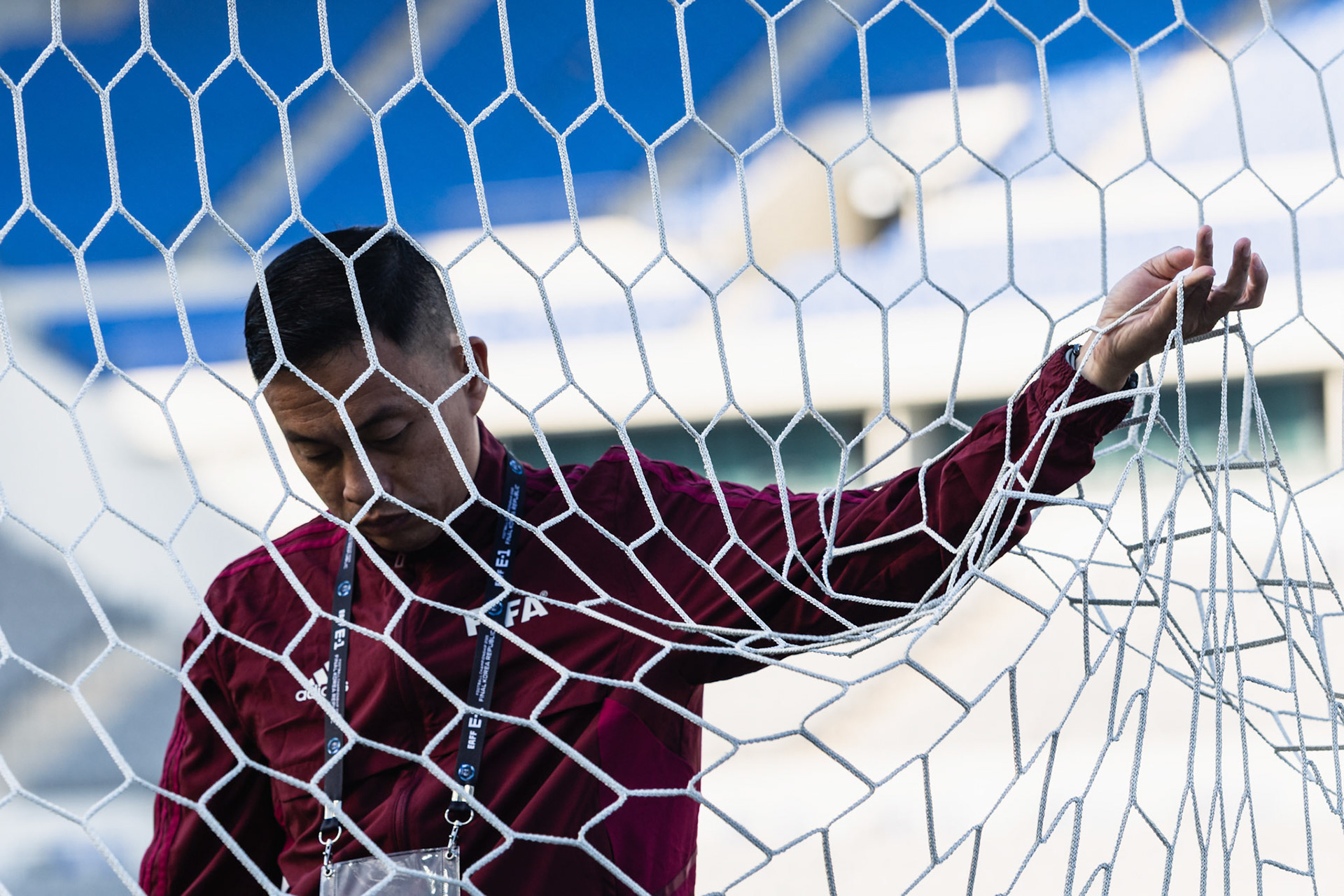 YONGIN, South Korea - JULY  11:  during EAFF E-1 Football Championship at Yongin Mireu Stadium on July 11, 2025 in Yongin, South Korea, (Photo by Jack Ng/Pixel Images)