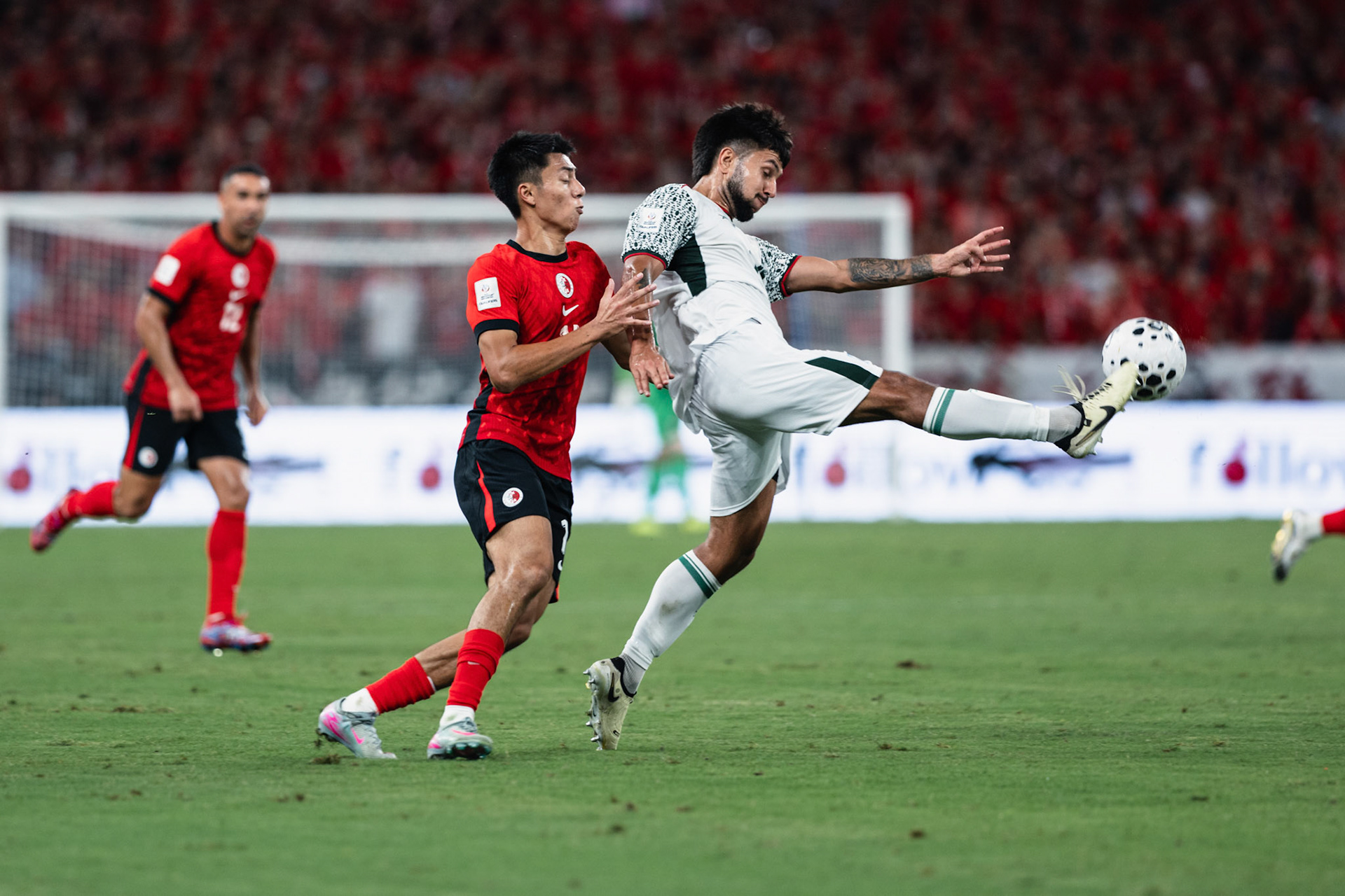 HONG KONG, China - OCTOBER  14:  during 2027 Asian Cup Qualifers - Hong Kong, China vs Bangladesh at Kai Tak Stadium on October 14, 2025 in Hong Kong, China, (Photo by Jack Ng/Pixel Images)