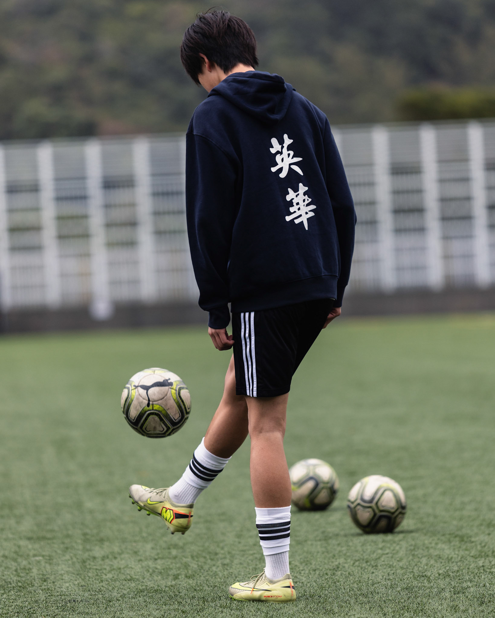 HONG KONG, China - FEBRUARY 09: during SamGor All Hong Kong Schools Jing Ying Football Tournament 2025-26 - Jockey Club Ti-I College vs Ying Wa College at Po Kong Village Road Park  Artificial Turf Soccer Pitch on February 9, 2026 in Hong Kong, China, (Photo by Jack Ng/)