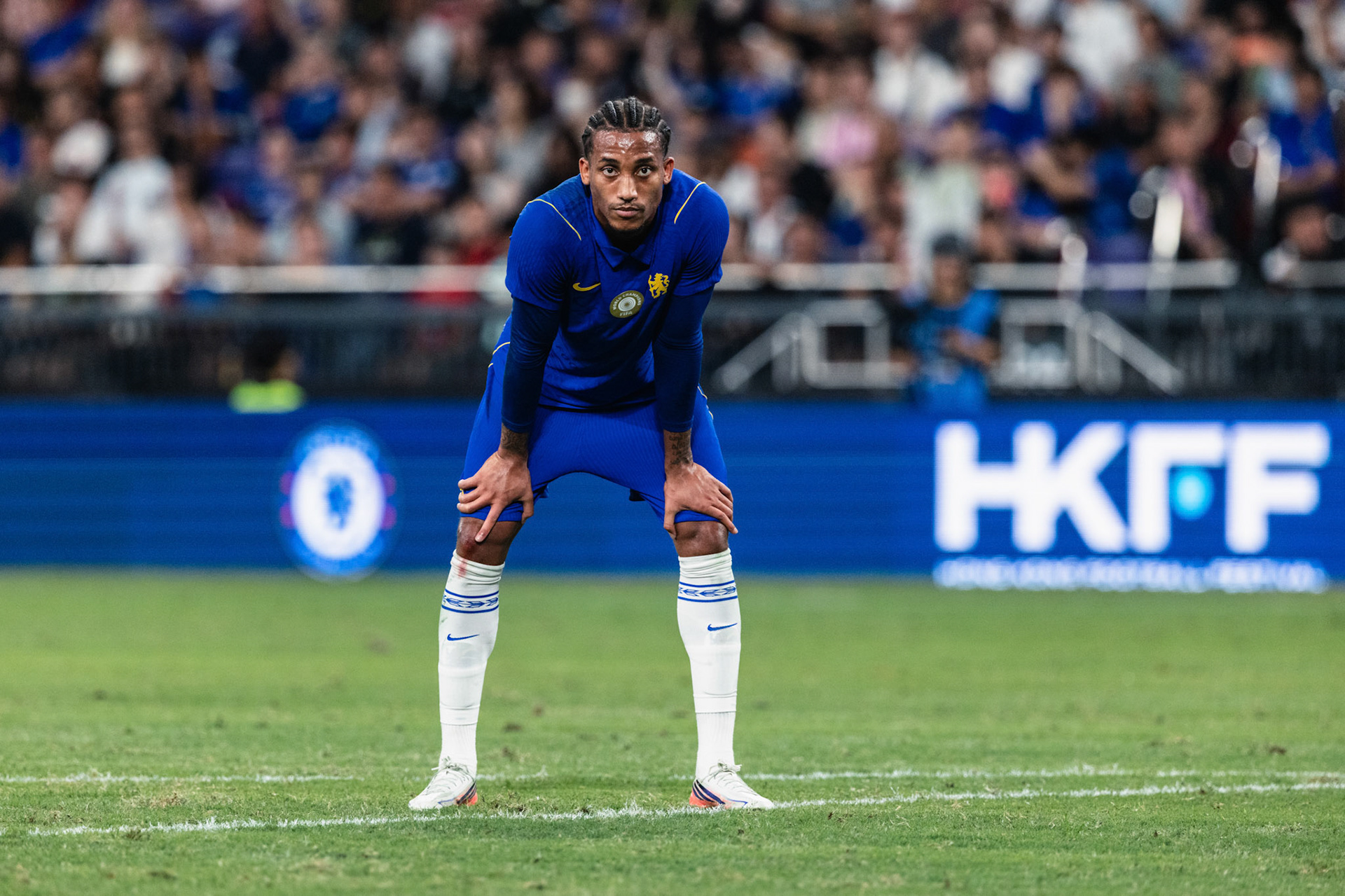 HONG KONG, China - AUGUST 05: Joao Pedro (No. 20) of Chelsea in action during Hong Kong Football Festival (HKFF) 2026 - Chelsea vs Juventus at Kai Tak Stadium on August 5, 2026 in Hong Kong, China, (Photo by Jack Ng/Alamy Live News)