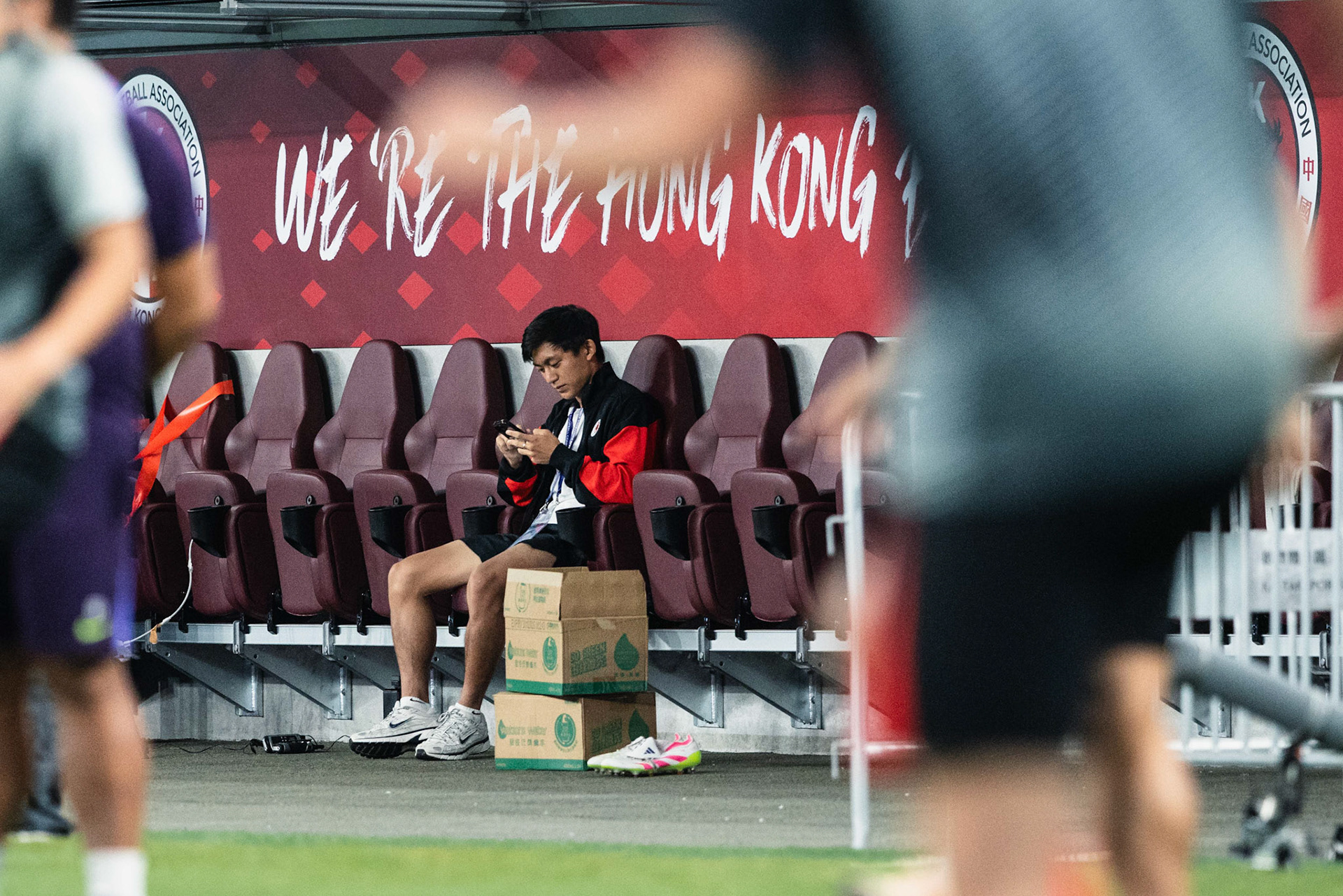HONG KONG, China - JUNE  10:  during 2027 Asian Cup Qualifers - Hong Kong, China vs India at Kai Tak Stadium on June 10, 2025 in Hong Kong, China, (Photo by Jack Ng/Pixel Images)