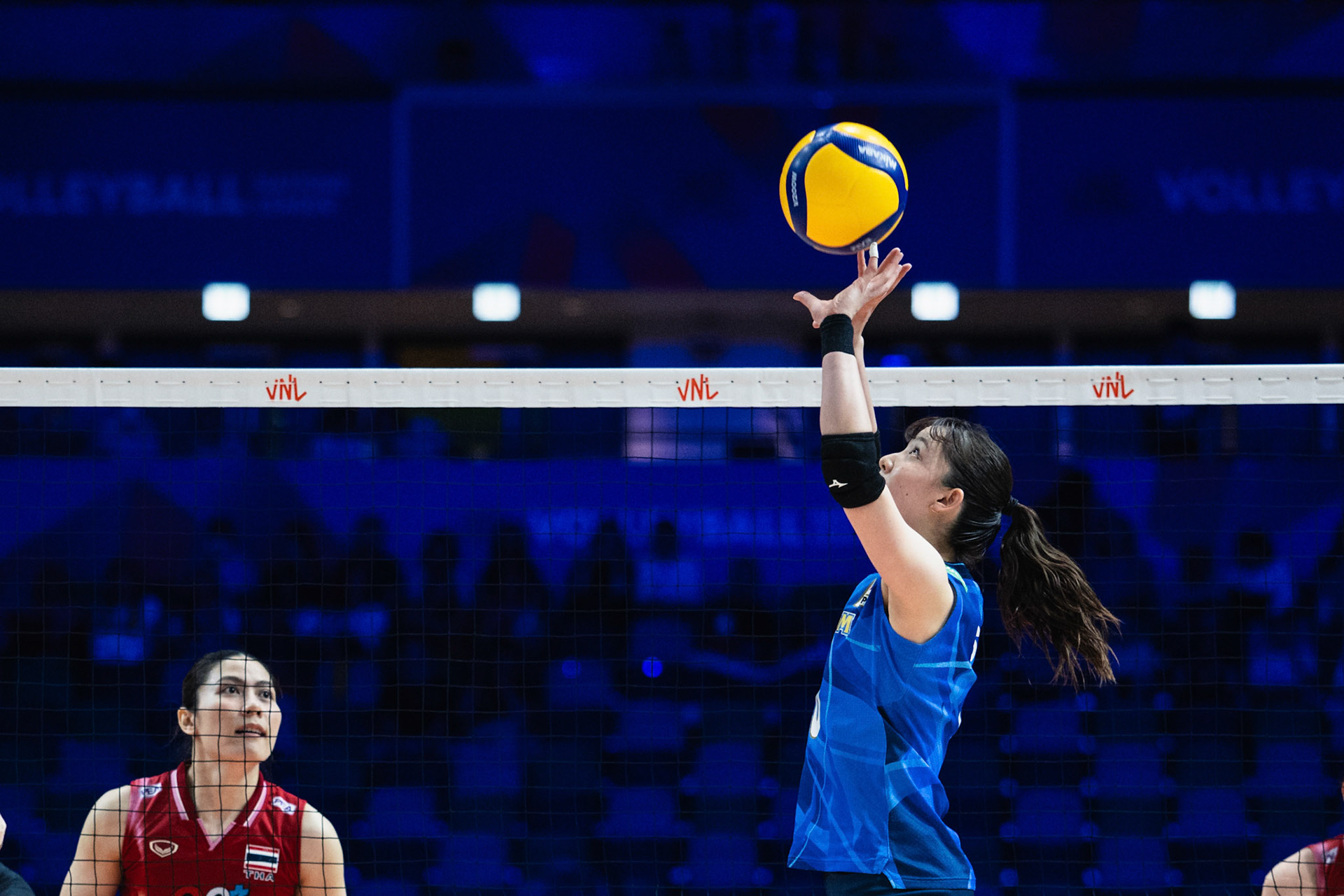 HONG KONG, China - JUNE  18:  during Volleyball Nations League Hong Kong 2025 at Kai Tak Arena on June 18, 2025 in Hong Kong, China, (Photo by Jack Ng/Pixel Images)