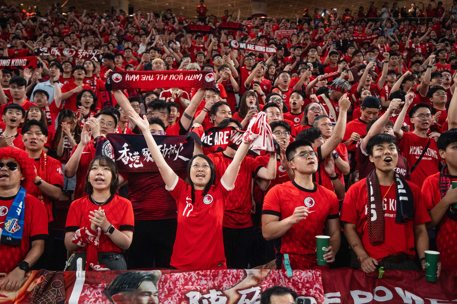 HONG KONG, China - JUNE  10:  during 2027 Asian Cup Qualifers - Hong Kong, China vs India at Kai Tak Stadium on June 10, 2025 in Hong Kong, China, (Photo by Jack Ng/Pixel Images)