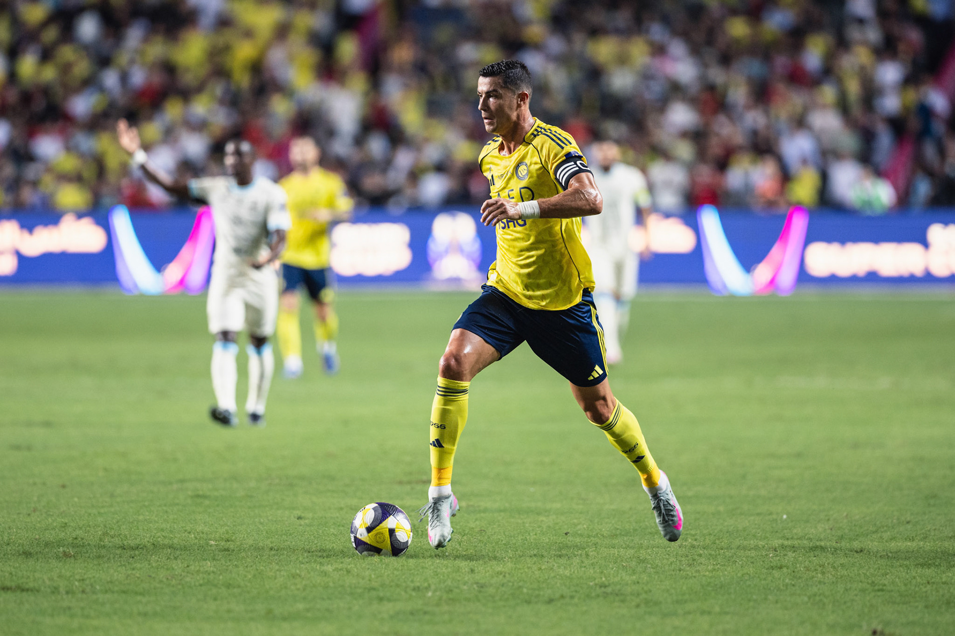 HONG KONG, China - AUGUST  19:  during Saudi Super Cup at Hong Kong Stadium on August 19, 2025 in Hong Kong, China, (Photo by Jack Ng/Jack8th.com)