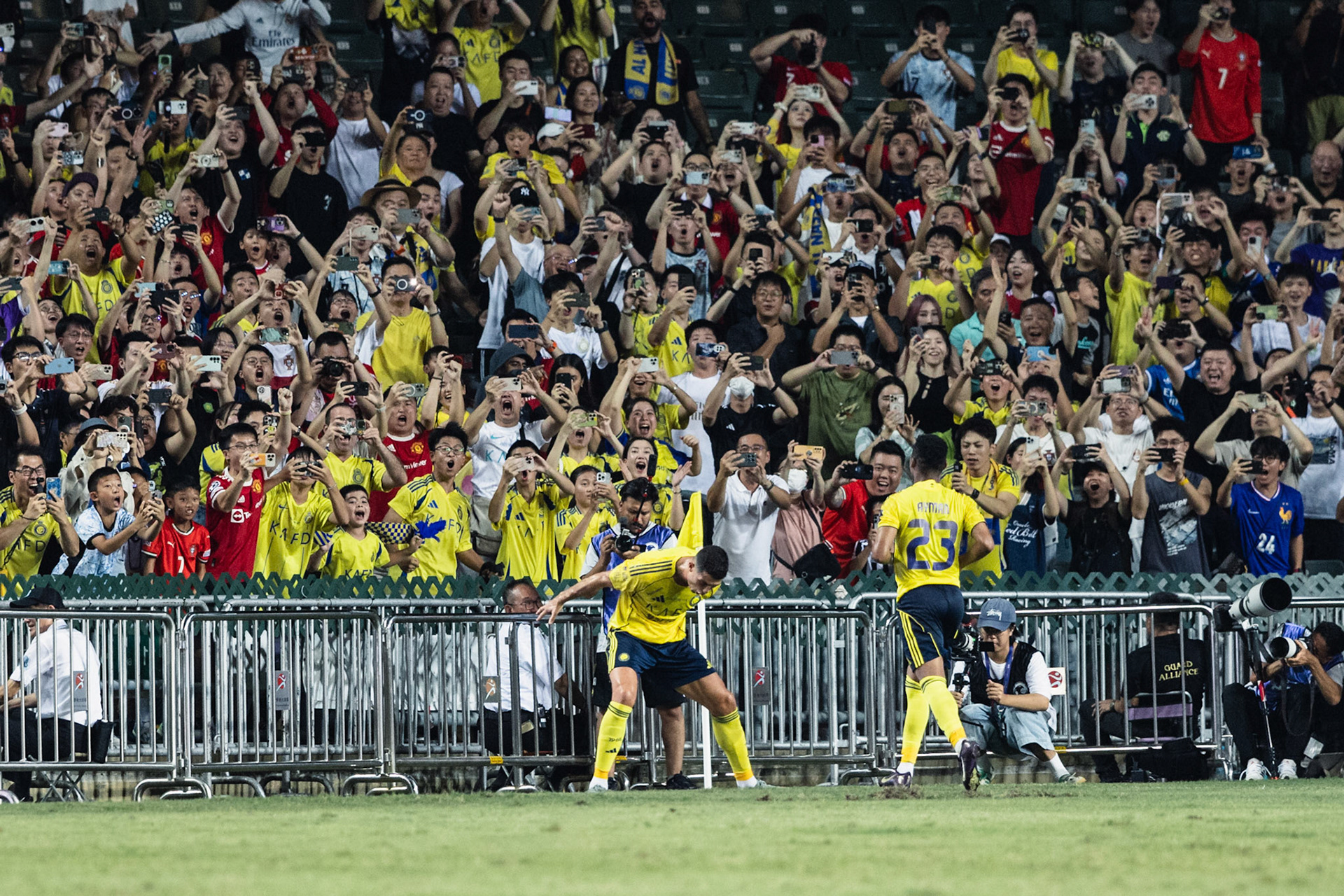 HONG KONG, China - AUGUST  23:  during Saudi Super Cup Final - Al-Nassr vs Al-Ahli at Hong Kong Stadium on August 23, 2025 in Hong Kong, China, (Photo by Jack Ng/Jack8th.com)