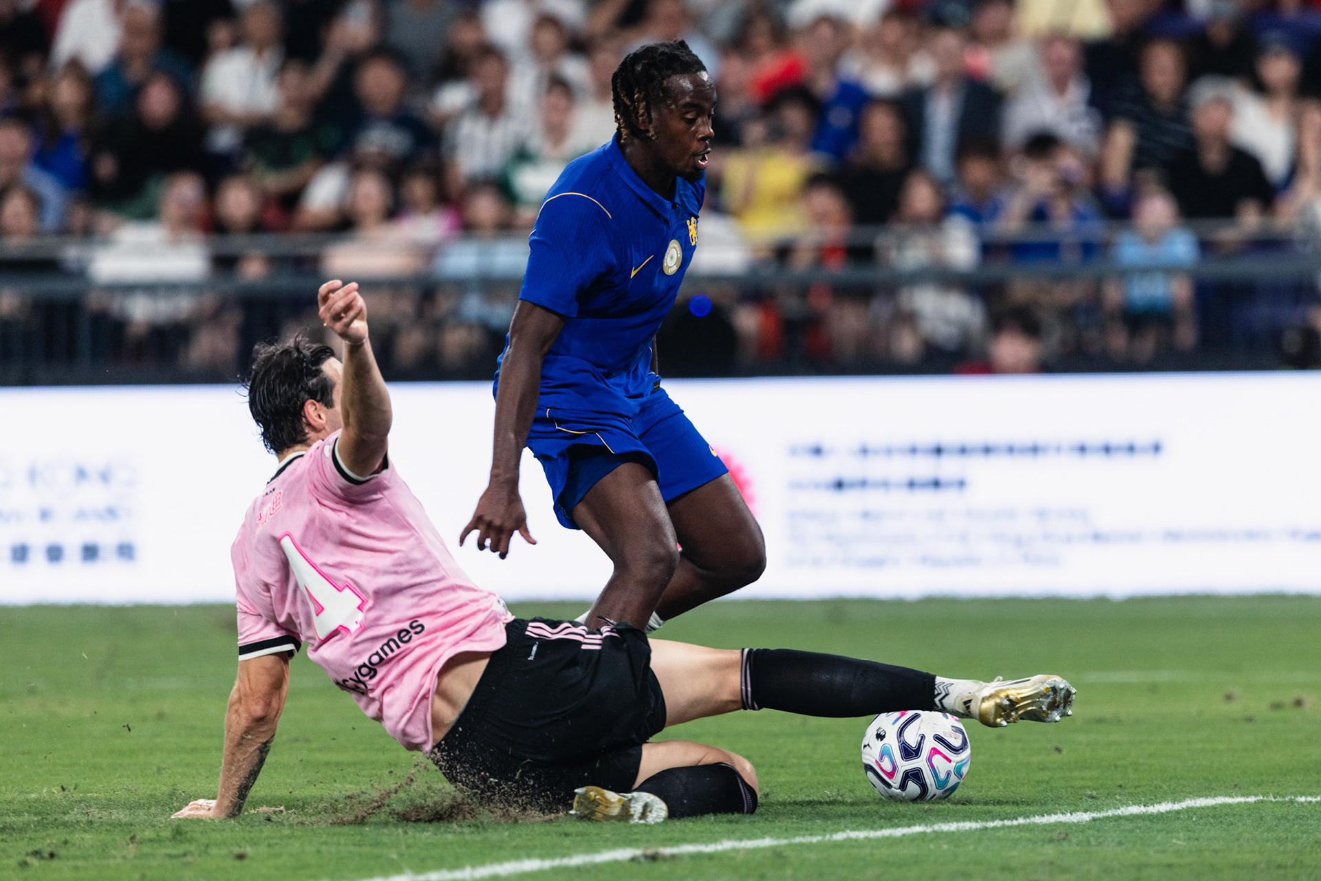 HONG KONG, China - AUGUST 05: Jamie Gittens (No. 11) of Chelsea in action during Hong Kong Football Festival (HKFF) 2026 - Chelsea vs Juventus at Kai Tak Stadium on August 5, 2026 in Hong Kong, China, (Photo by Jack Ng/Alamy Live News)