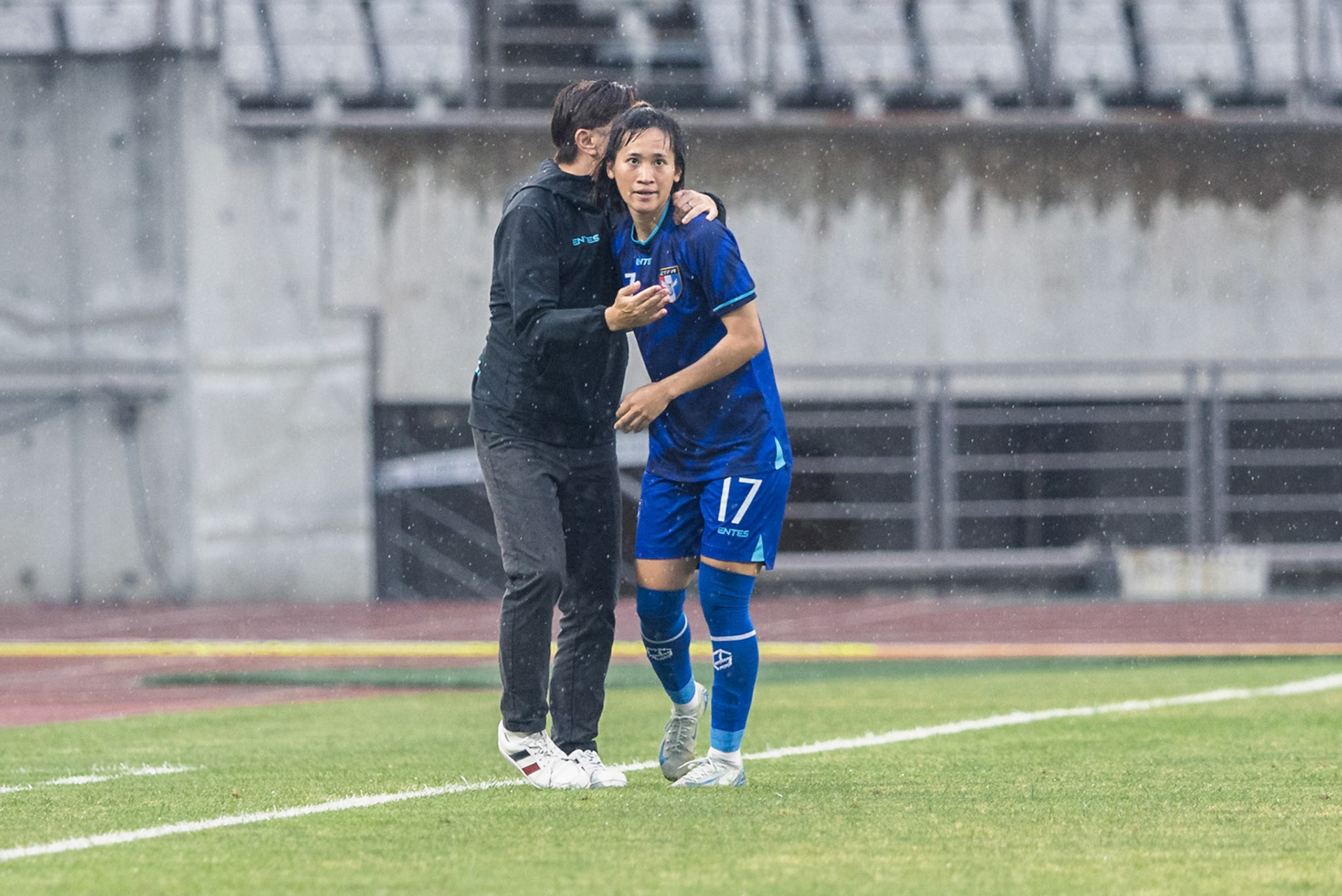 HWASEONG, South Korea - JULY  13:  during EAFF E-1 Football Championship - Chinese Taipei vs China PR at Hwaseong Sports Complex on July 13, 2025 in Hwaseong, South Korea, (Photo by Jack Ng/Pixel Images)