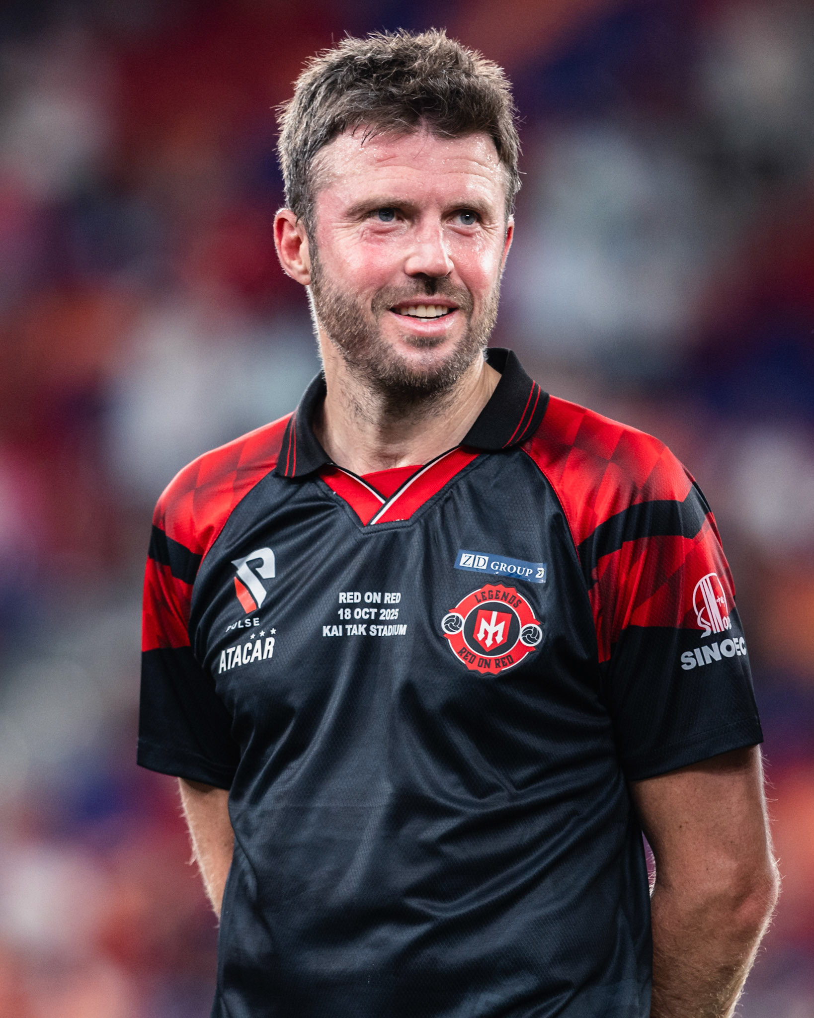 Kai Tak Stadium, HONG KONG, China - OCTOBER 18:  during Red on Red 2025 at Kai Tak Stadium on October 18, 2025 in Hong Kong, China, (Photo by Jack Ng/Jack Ng/Alamy Live News)