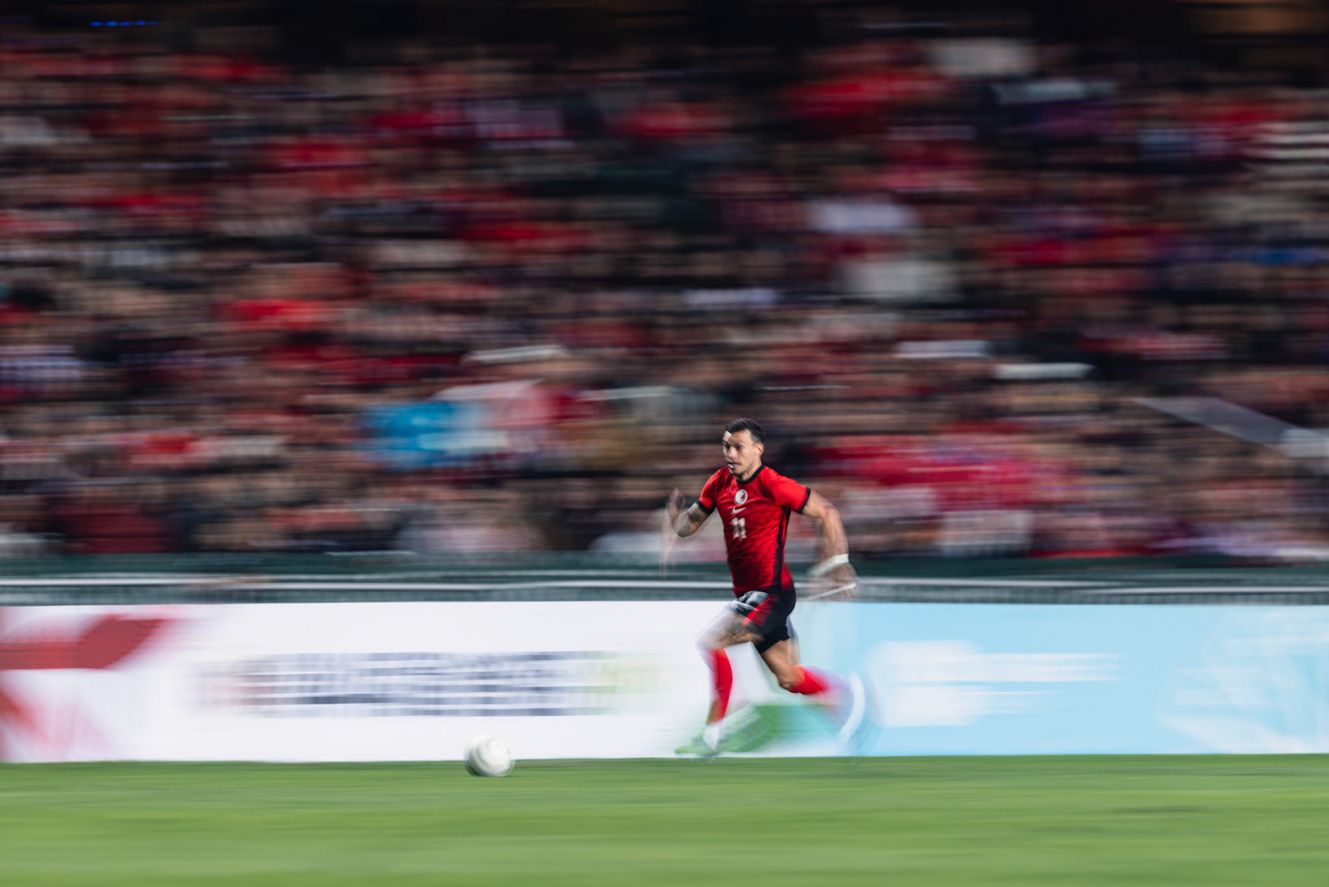 HONG KONG, China - DECEMBER 28: during 44th Guangdong - Hong Kong Cup, match between Hong Kong and Guangdong at Hong Kong Stadium on December 28, 2025 in Hong Kong, China, (Photo by Jack Ng/Alamy Live News)