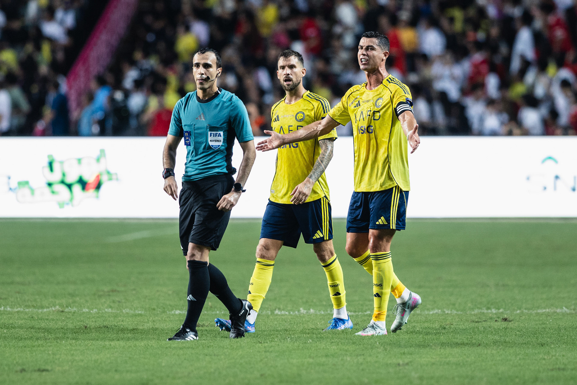 HONG KONG, China - AUGUST  19:  during Saudi Super Cup at Hong Kong Stadium on August 19, 2025 in Hong Kong, China, (Photo by Jack Ng/Jack8th.com)