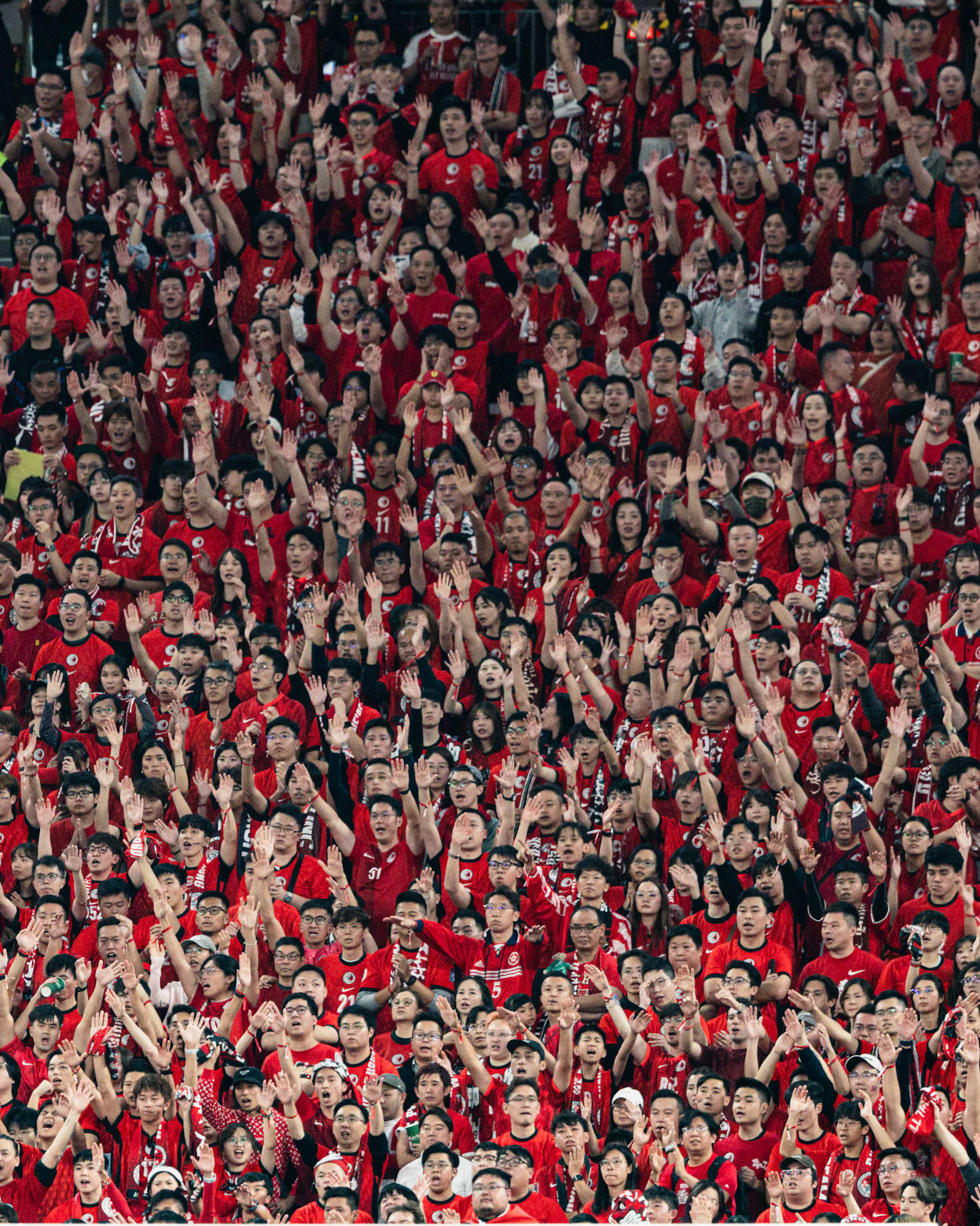 HONG KONG, China - NOVEMBER  18:  during 2027 Asian Cup Qualifers - Hong Kong, China vs Singapore at Kai Tak Stadium on November 18, 2025 in Hong Kong, China, (Photo by Jack Ng/Pixel Images)
