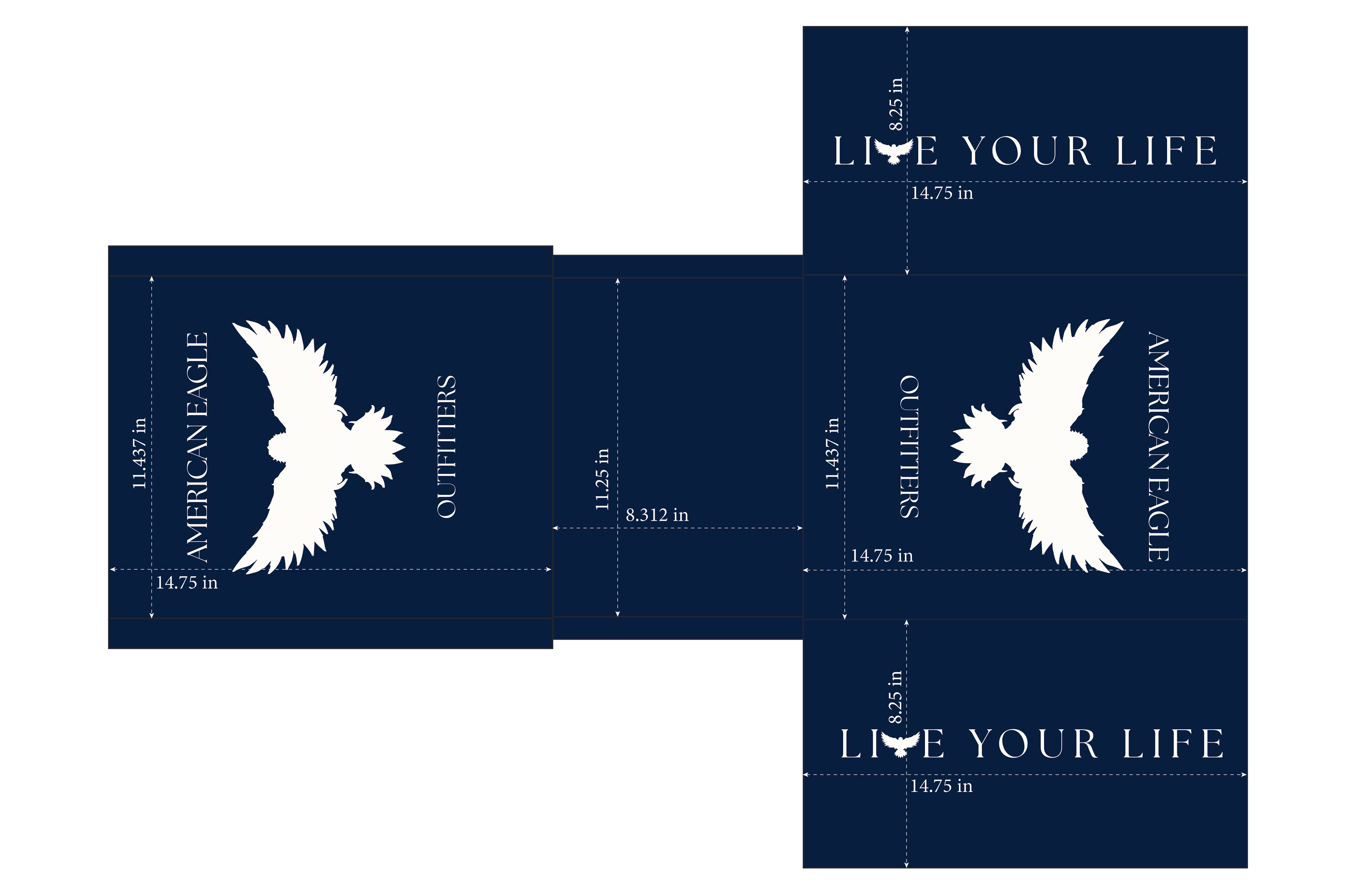 Shopping Bag design and sizing