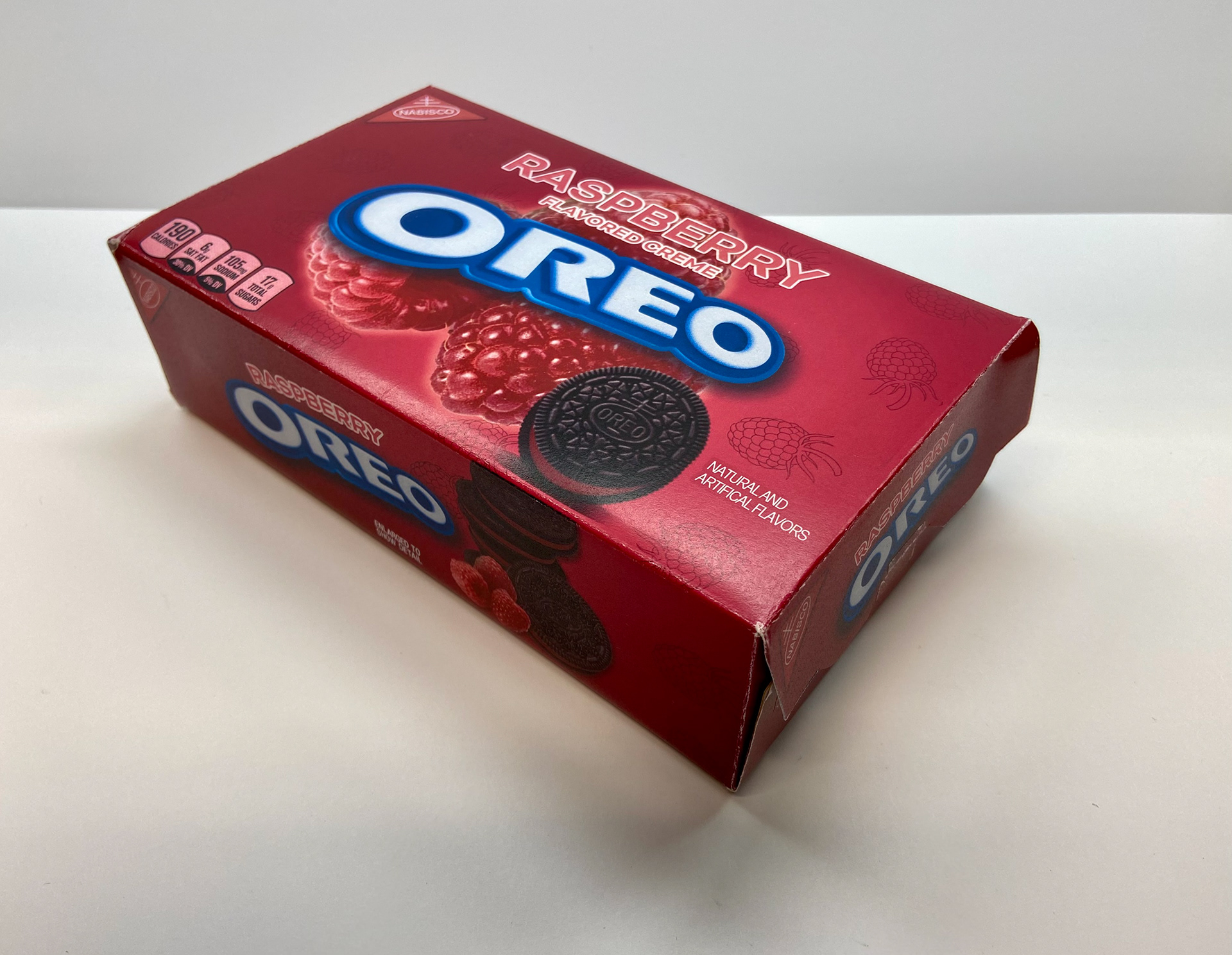 Front panel of Oreo Box