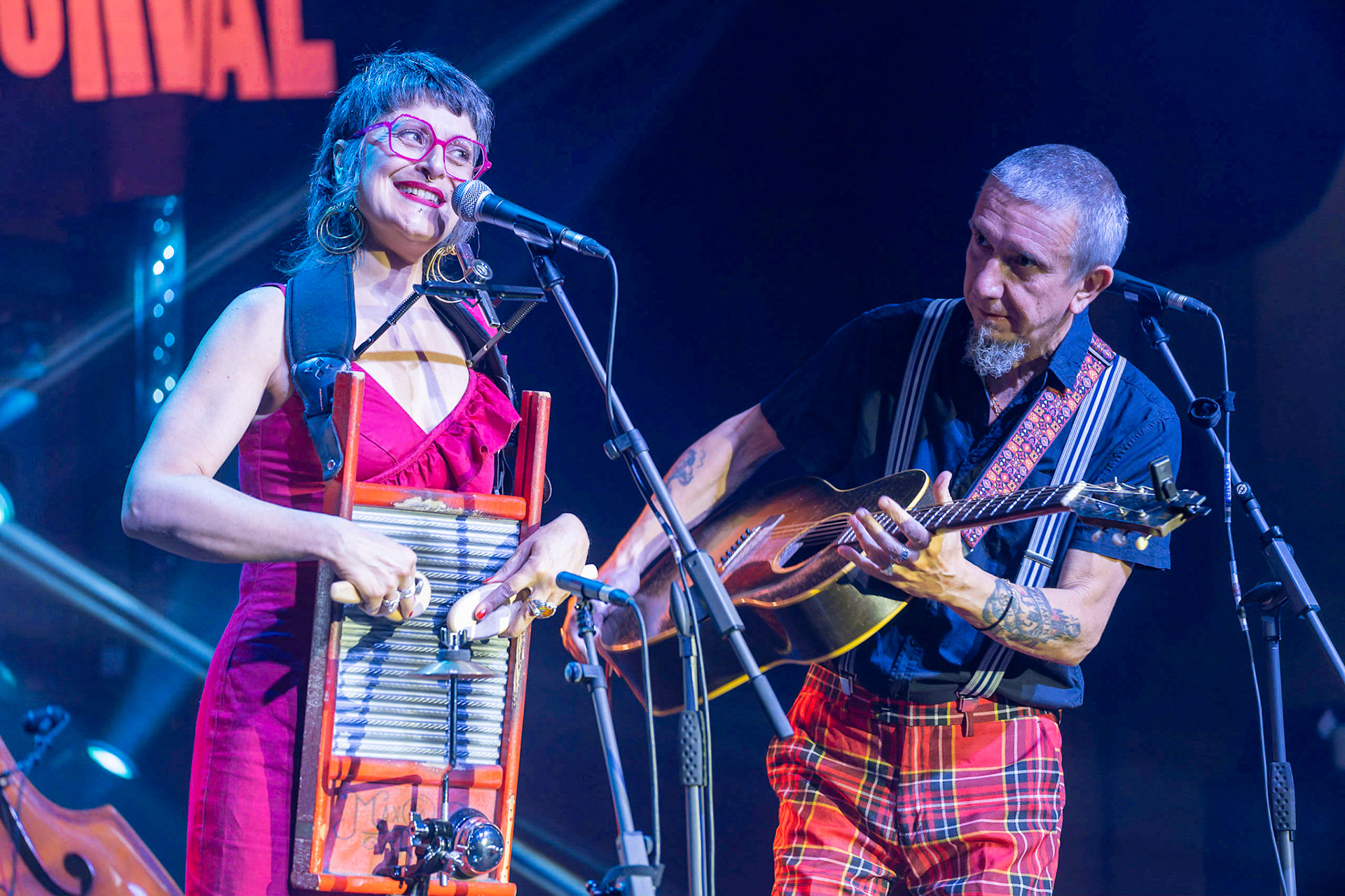 Veronica and the Red Wine.