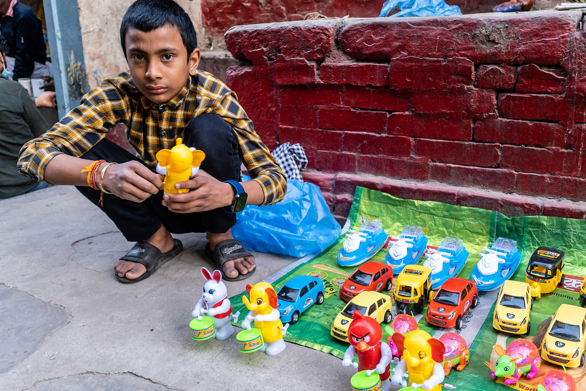 En déambulant dans le vieux Katmandou