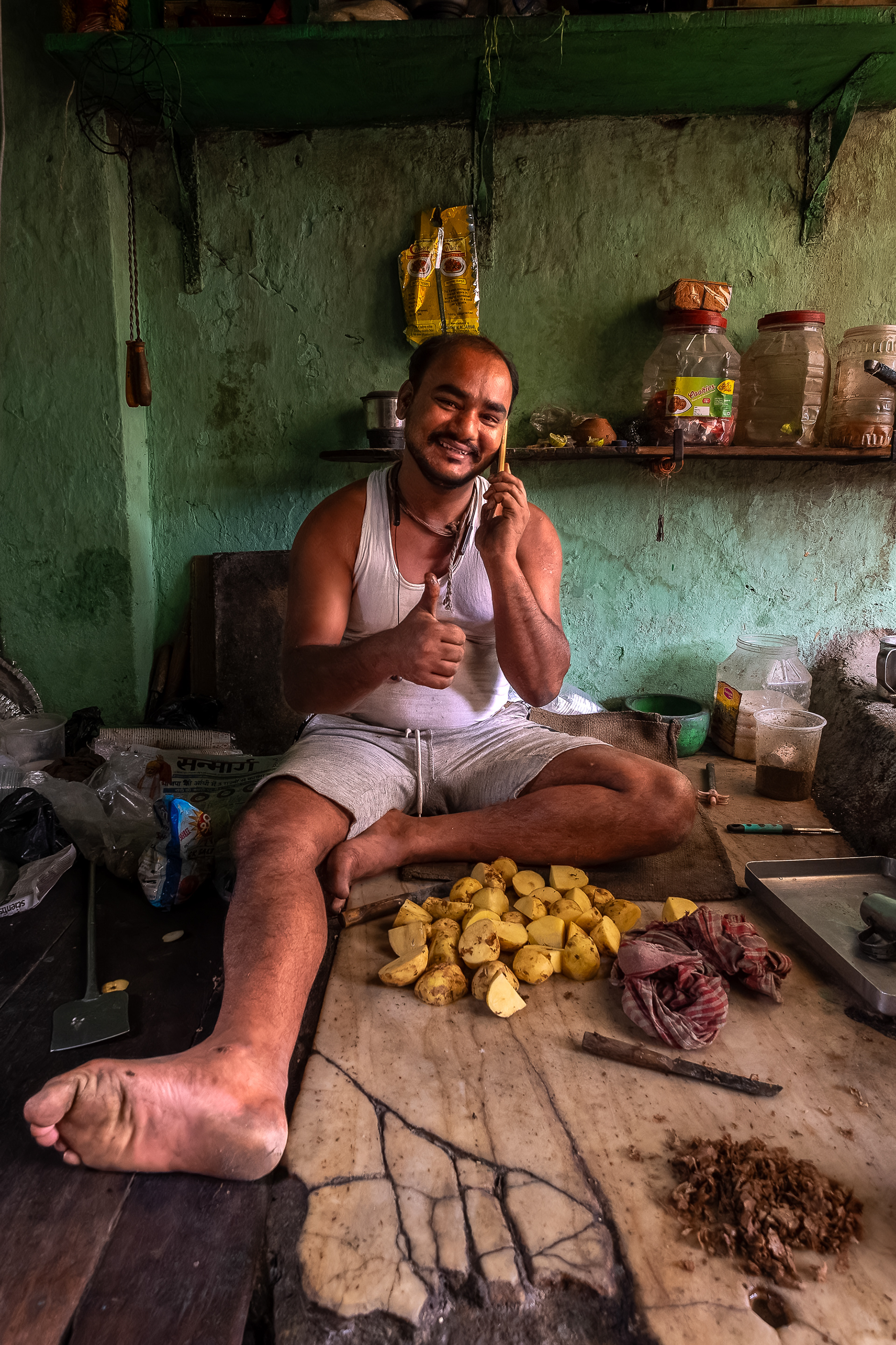 Marché aux poissons de Calcutta