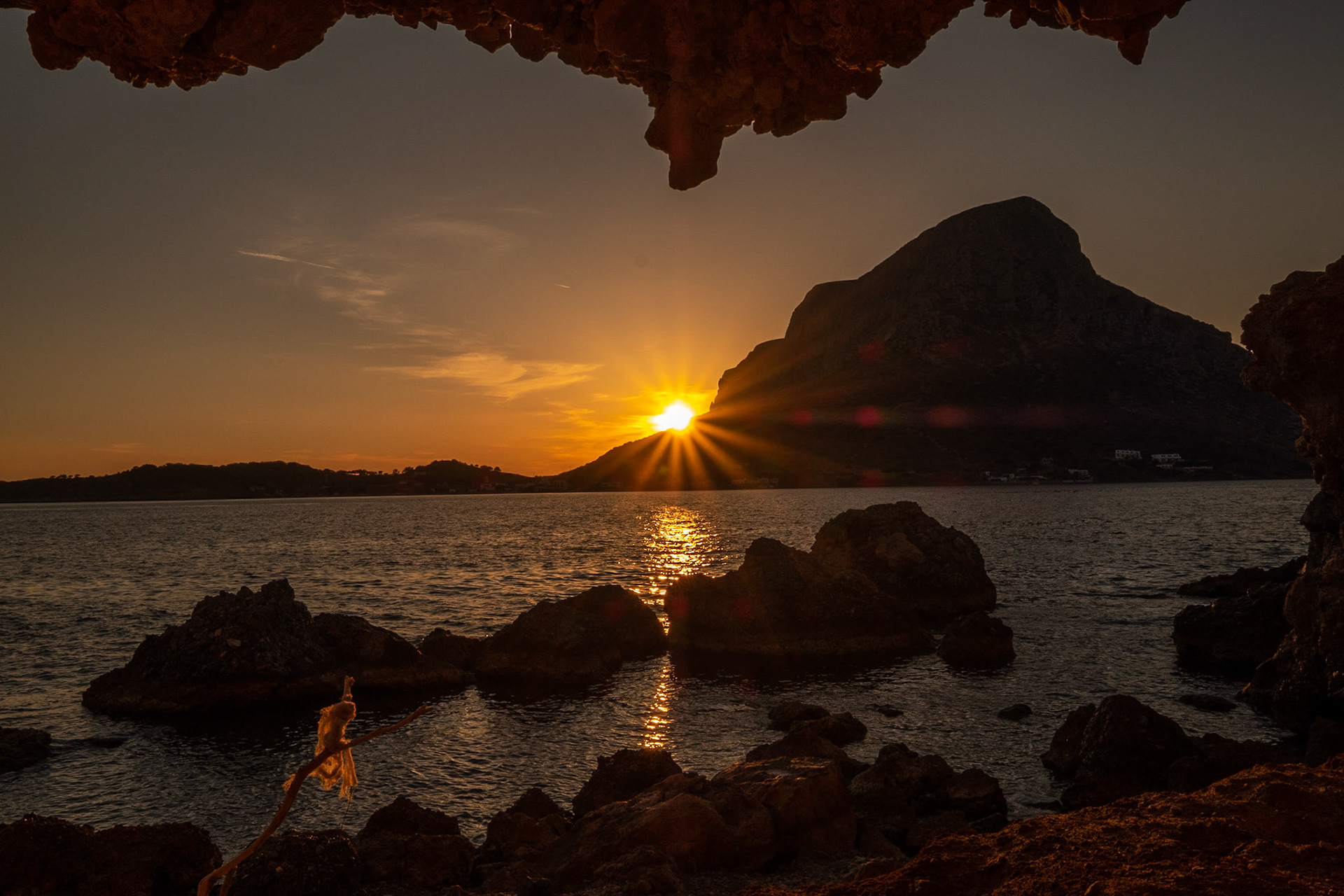 L'île de Talendos vue de celle de Kalymnos.
