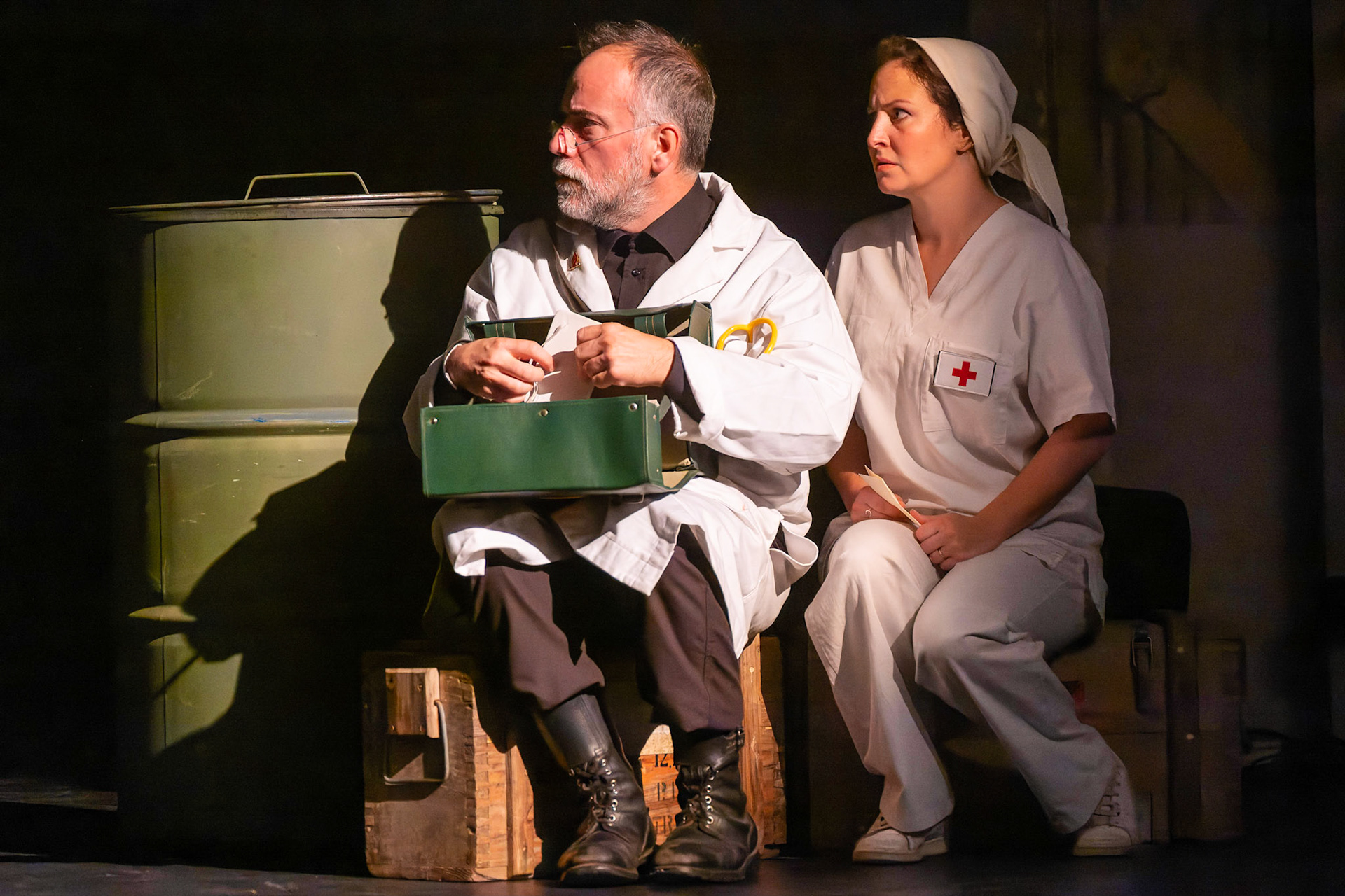 Macbeth, adaptée de l’œuvre de William Shakespeare par Geoffrey Lopez et interprétée par la « Compagnie les mains du marionnettiste ». le 13/10/2022