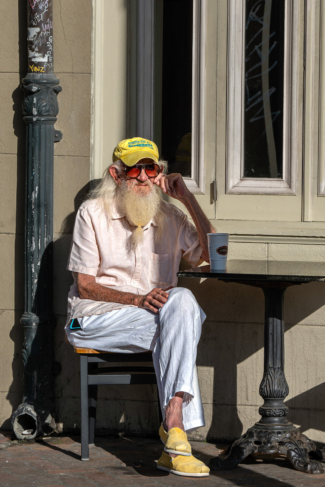 Dans les rues de la Nouvelle Orléans.