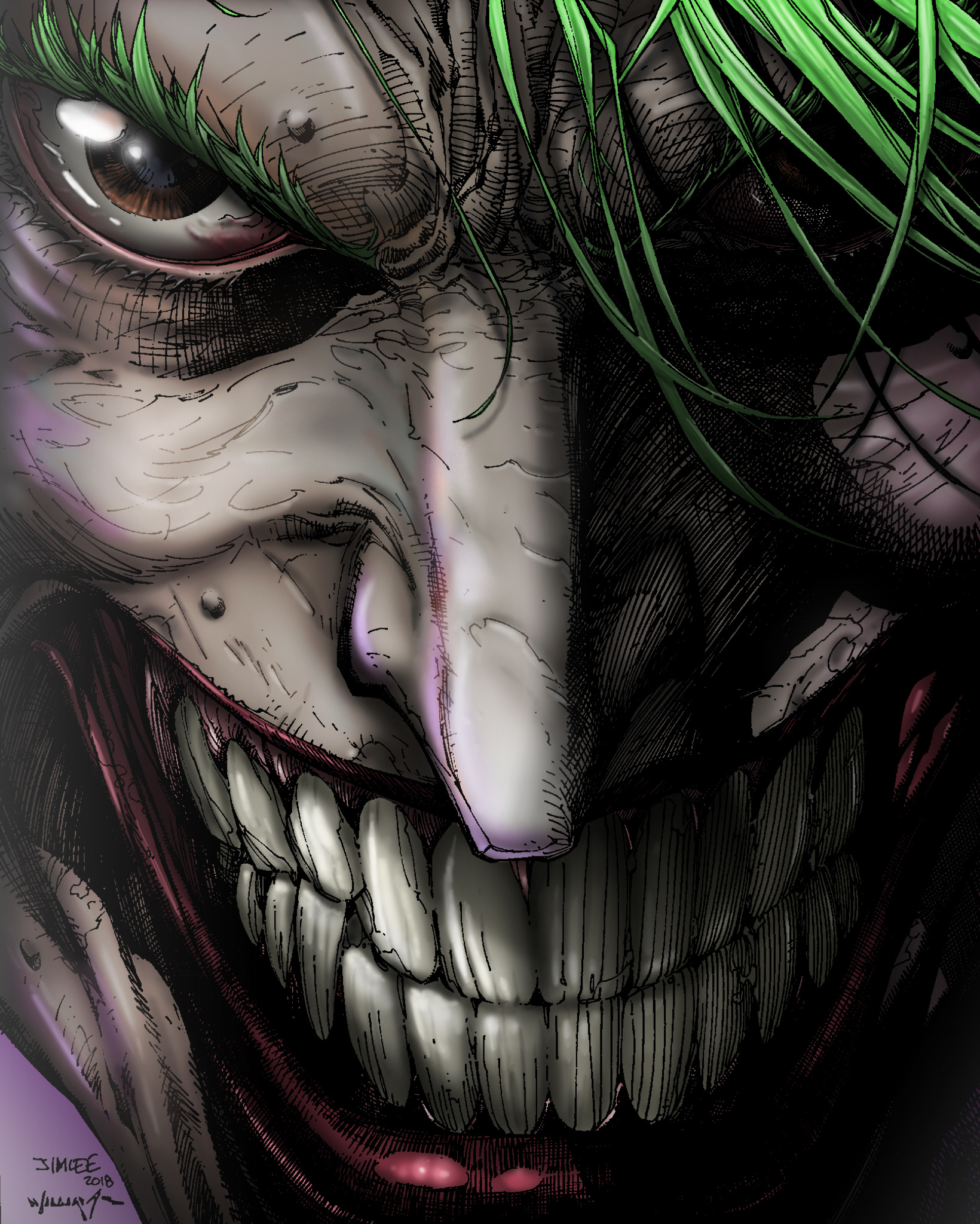 Color Practice Jim Lee Artist