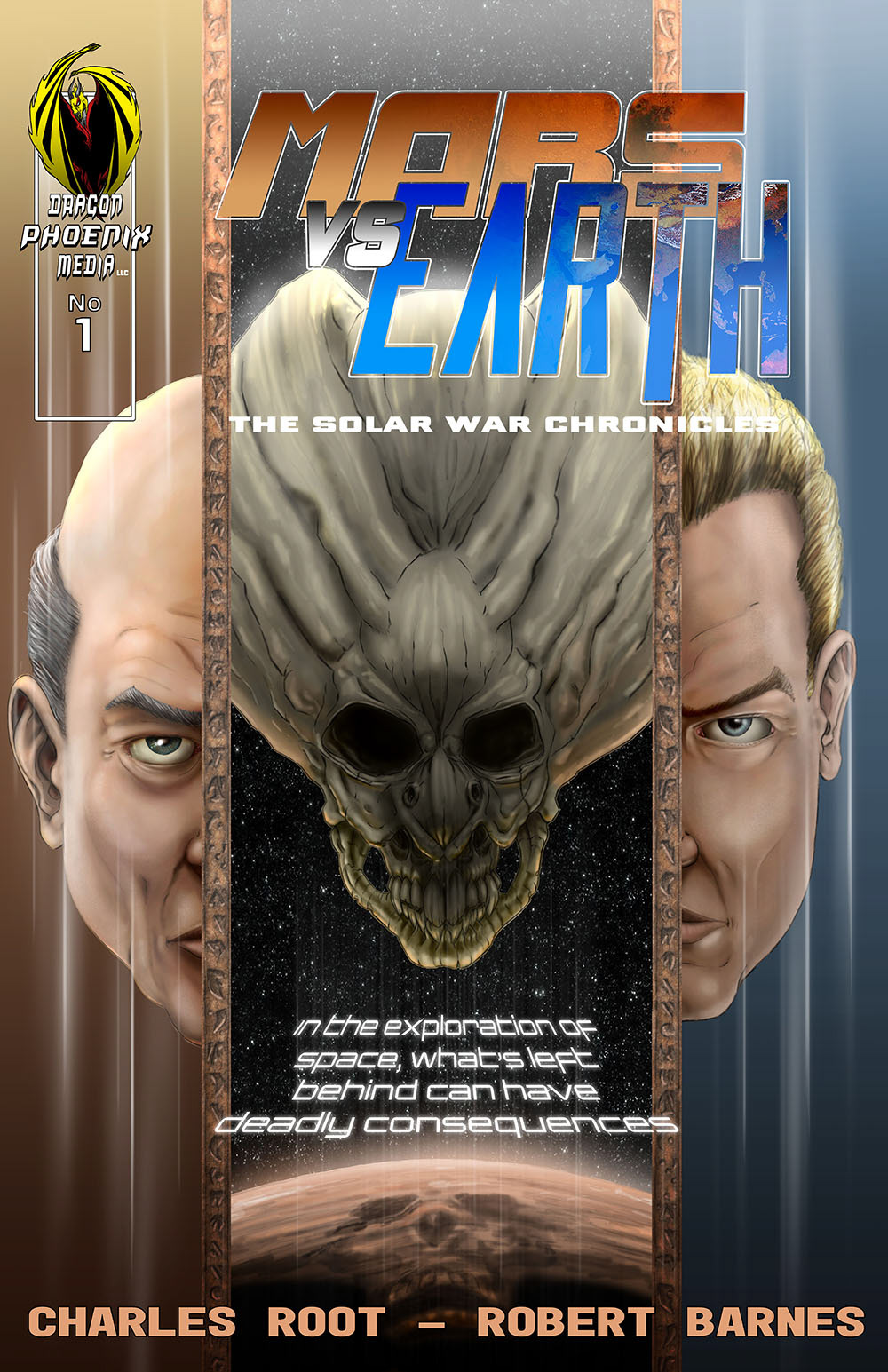Cover for Mars Vs Earth