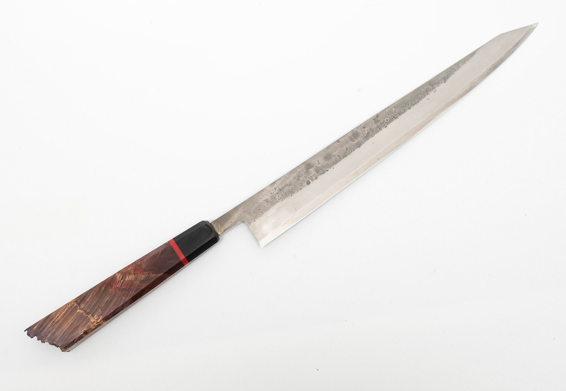Sujihiki - 270mm - Aogami#2 - Live Edge Maple