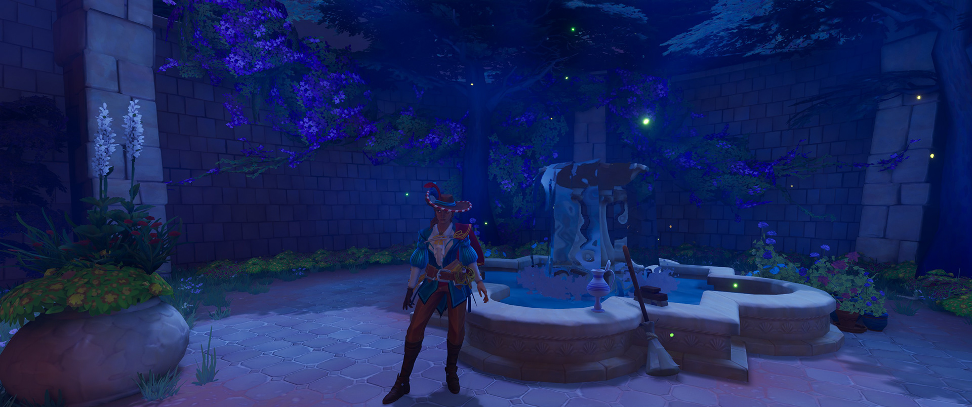 Fountain 02 and household assets.